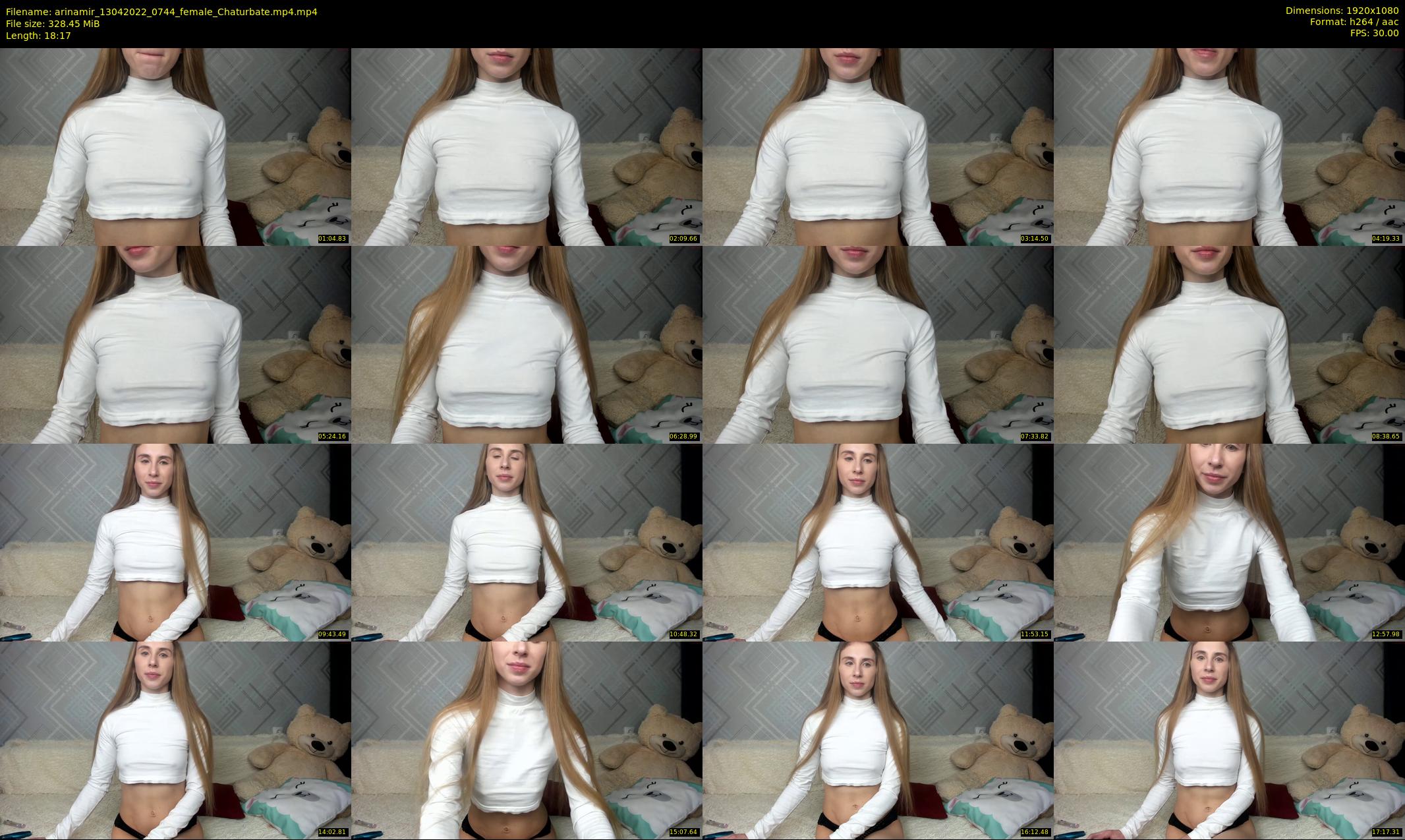 arinamir — 19 minute Chaturbate female cam show recording, 1080p, Apr 13, 2022
