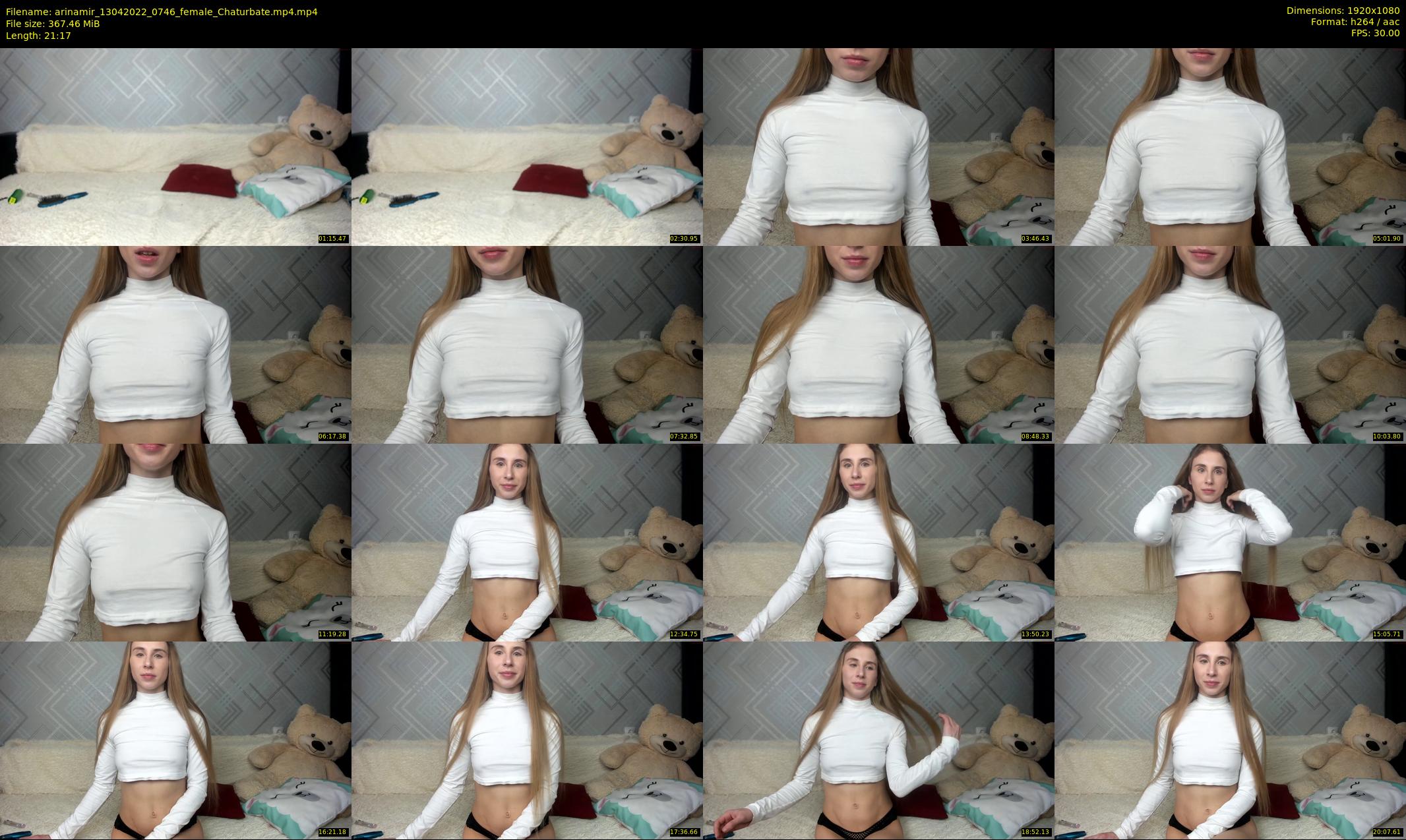 arinamir — 22 minute Chaturbate female cam show recording, 1080p, Apr 13, 2022
