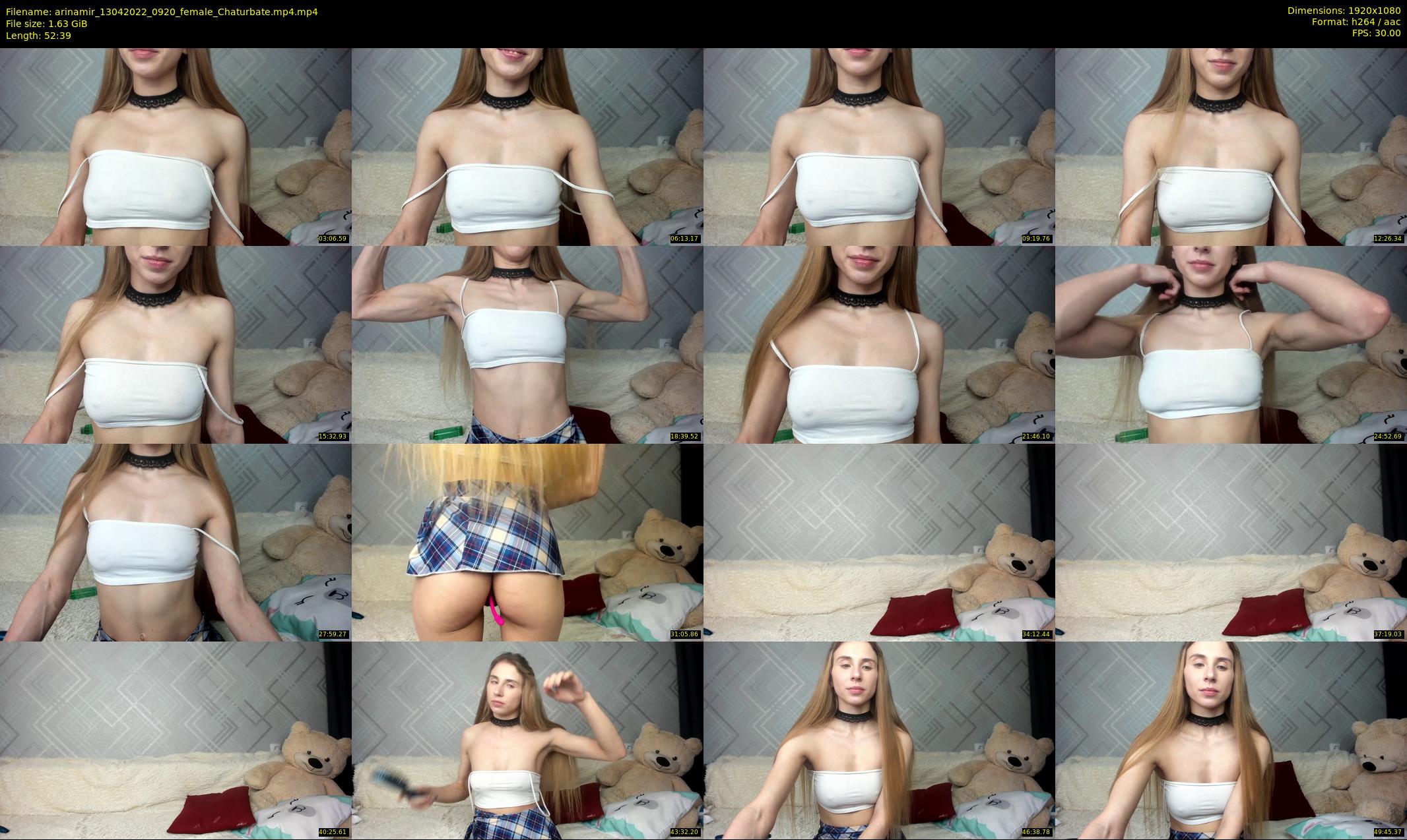 arinamir — 53 minute Chaturbate female cam show recording, 1080p, Apr 13, 2022