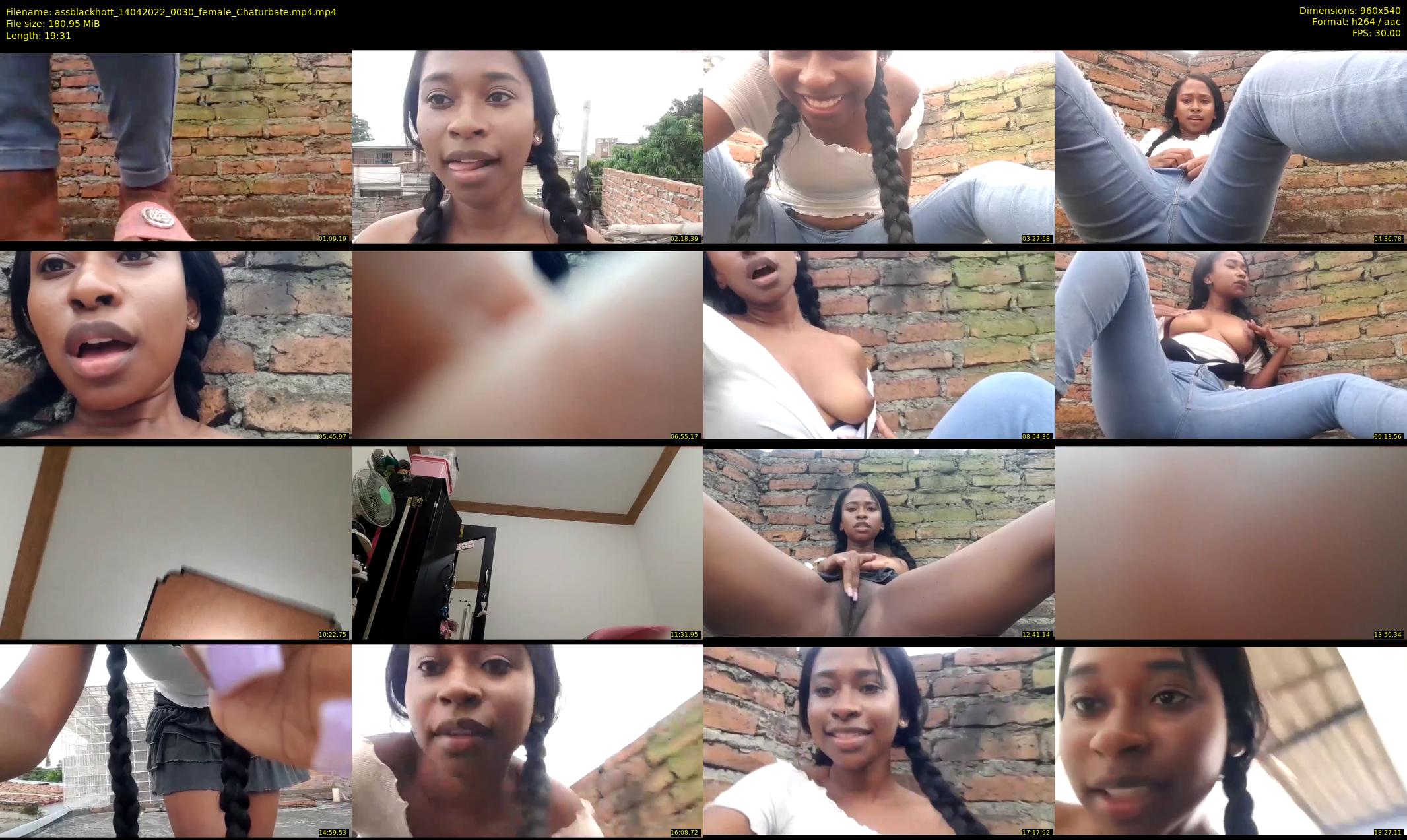 assblackhott — 20 minute Chaturbate female cam show recording, 480p, Apr 14, 2022