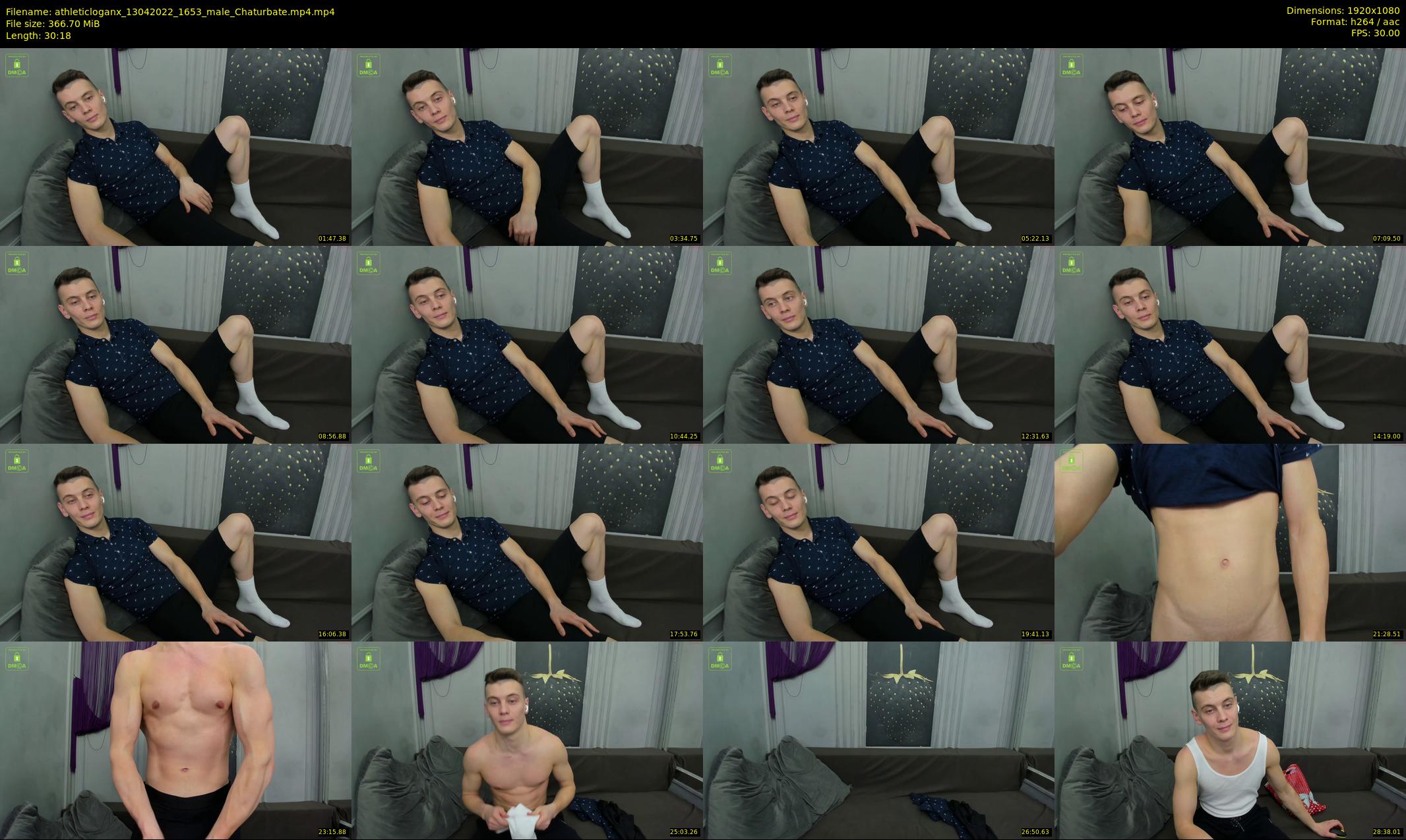 athleticloganx — 31 minute Chaturbate male cam show recording, 1080p, Apr 13, 2022