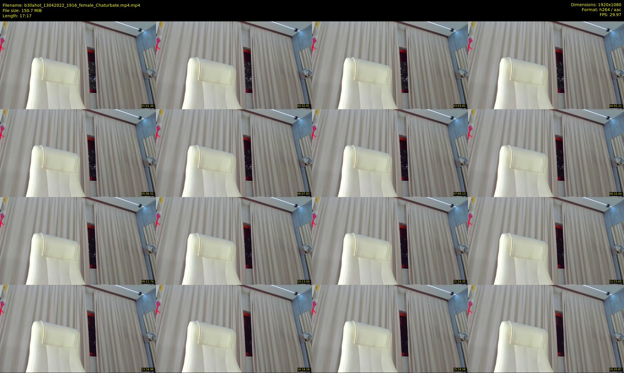 b3llahot — 18 minute Chaturbate female cam show recording, 1080p, Apr 13, 2022