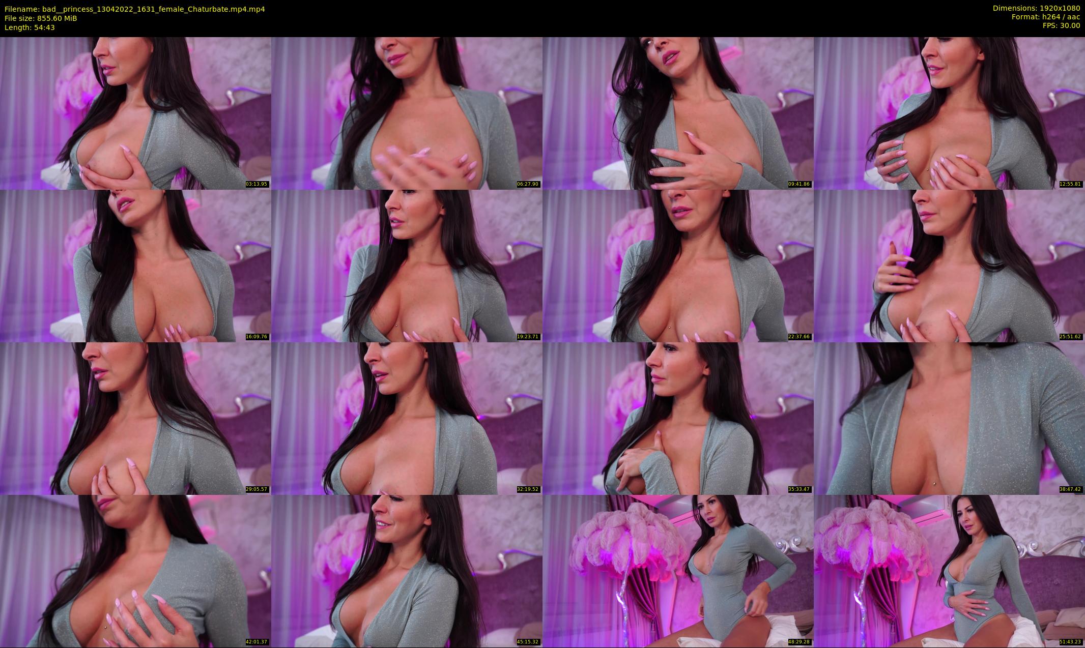 bad__princess — 55 minute Chaturbate female cam show recording, 1080p, Apr 13, 2022