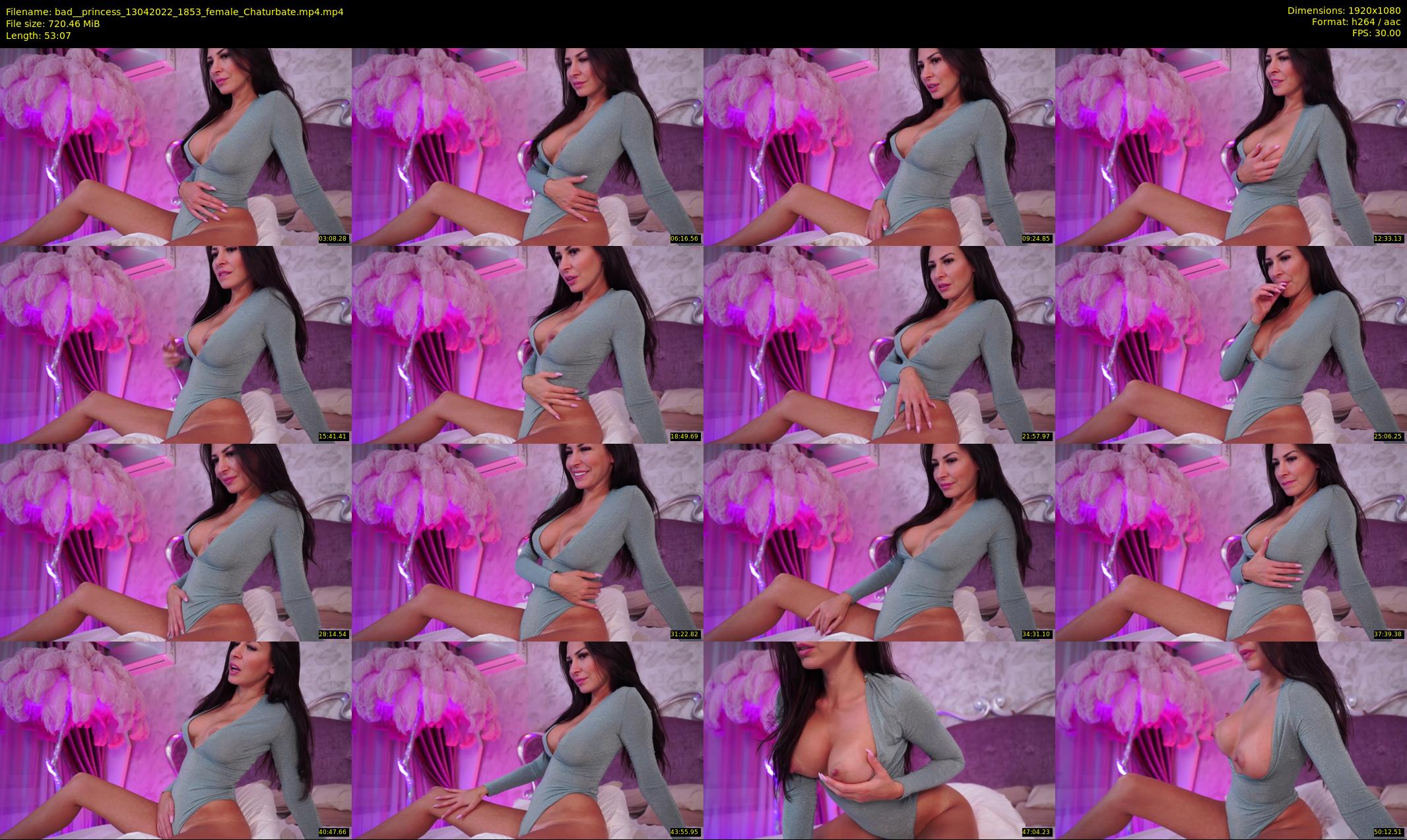 bad__princess — 54 minute Chaturbate female cam show recording, 1080p, Apr 13, 2022
