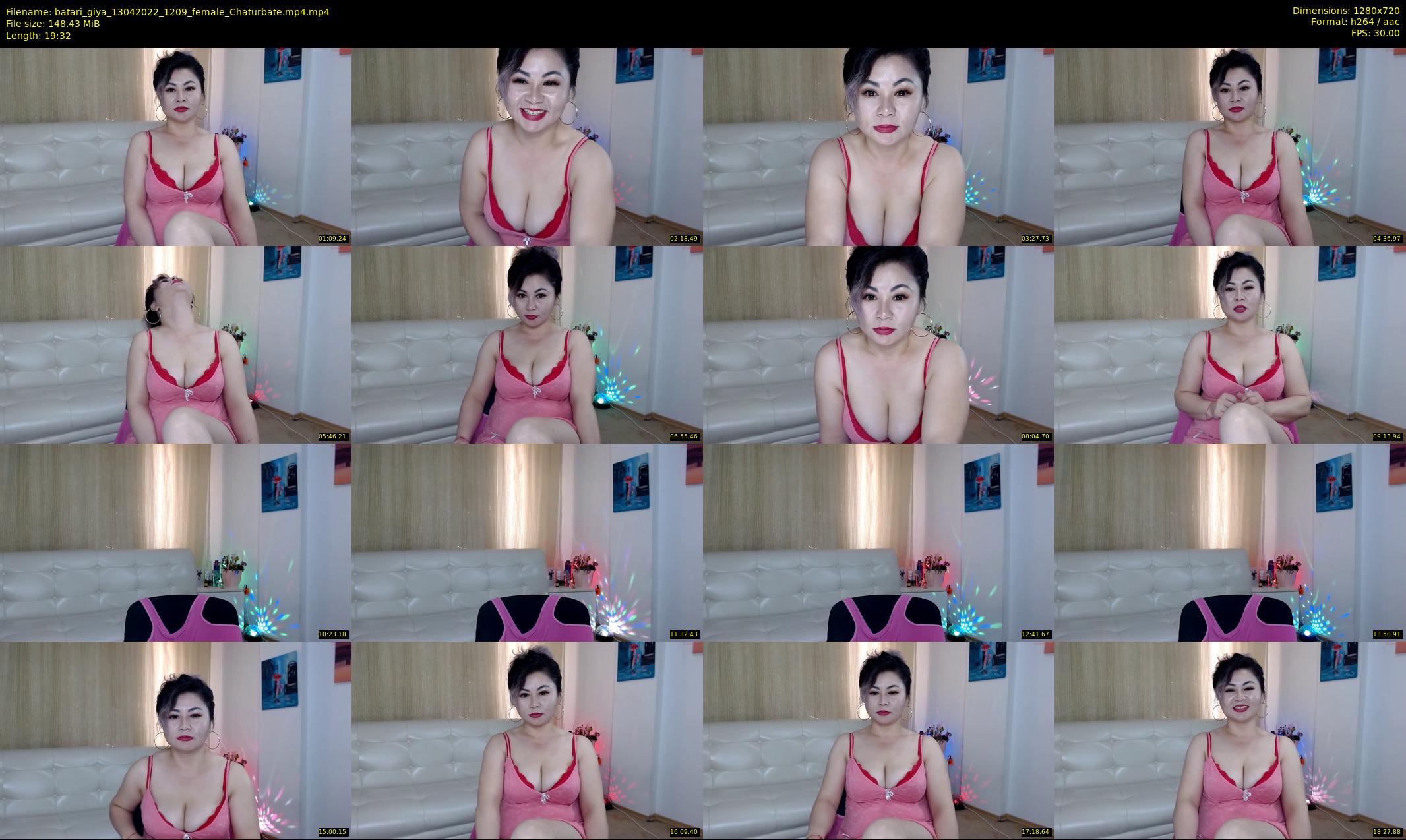 batari_giya — 20 minute Chaturbate female cam show recording, 720p, Apr 13, 2022