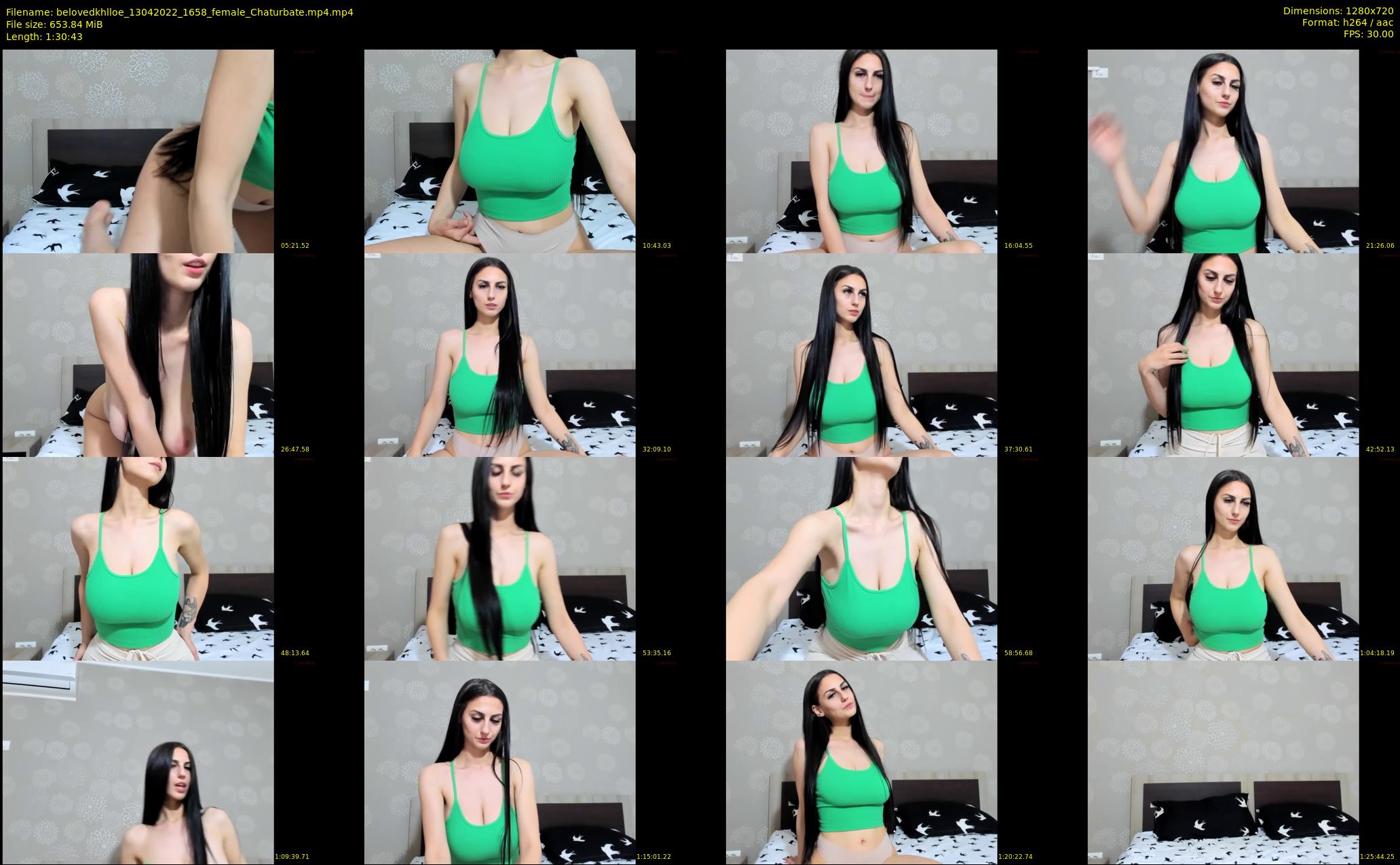 belovedkhlloe — 91 minute Chaturbate female cam show recording, 720p, Apr 13, 2022
