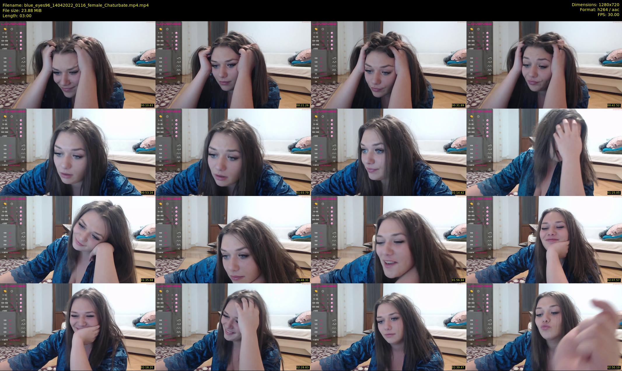 blue_eyes96 — 3 minute Chaturbate female cam show recording, 720p, Apr 14, 2022