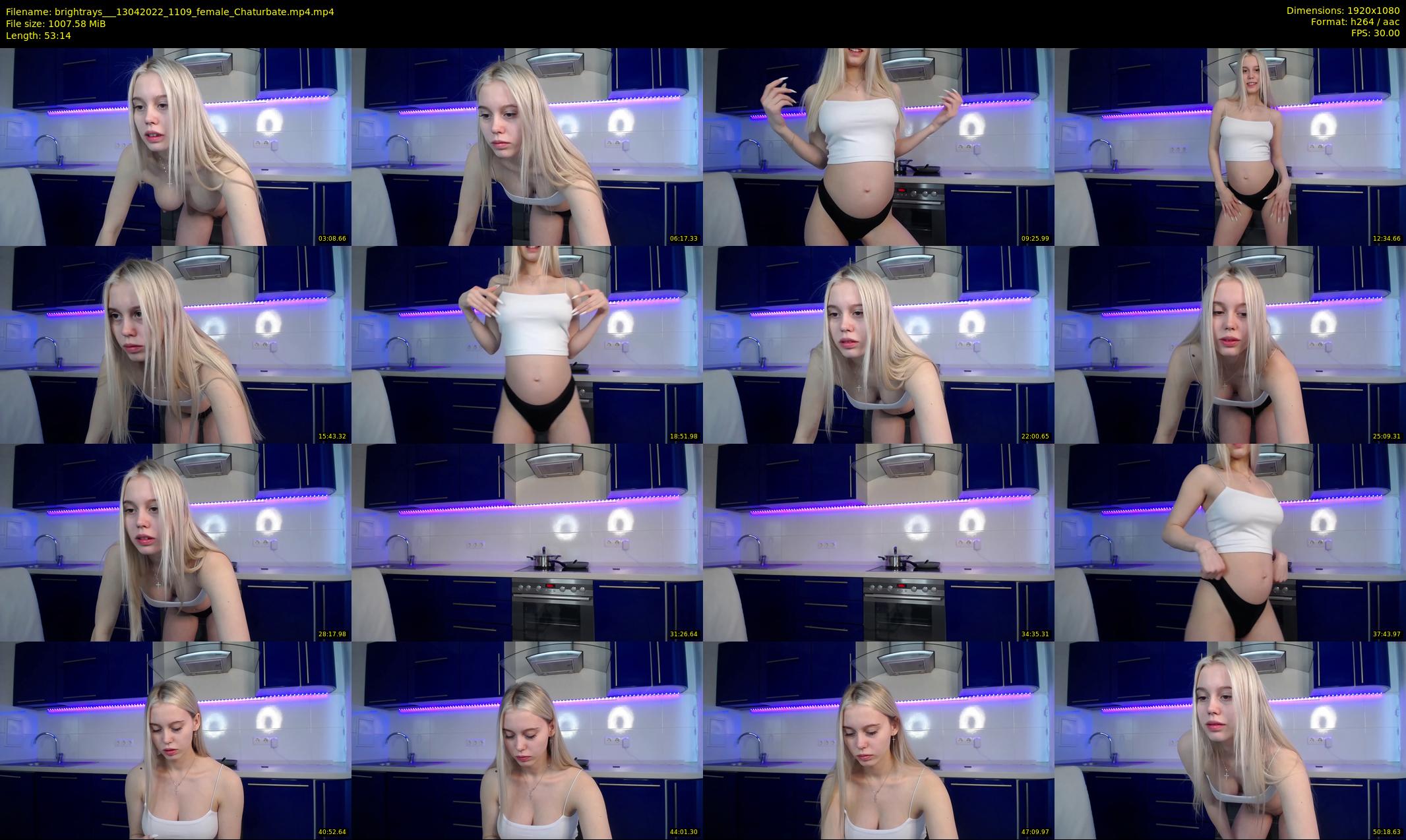 brightrays__ — 54 minute Chaturbate female cam show recording, 1080p, Apr 13, 2022