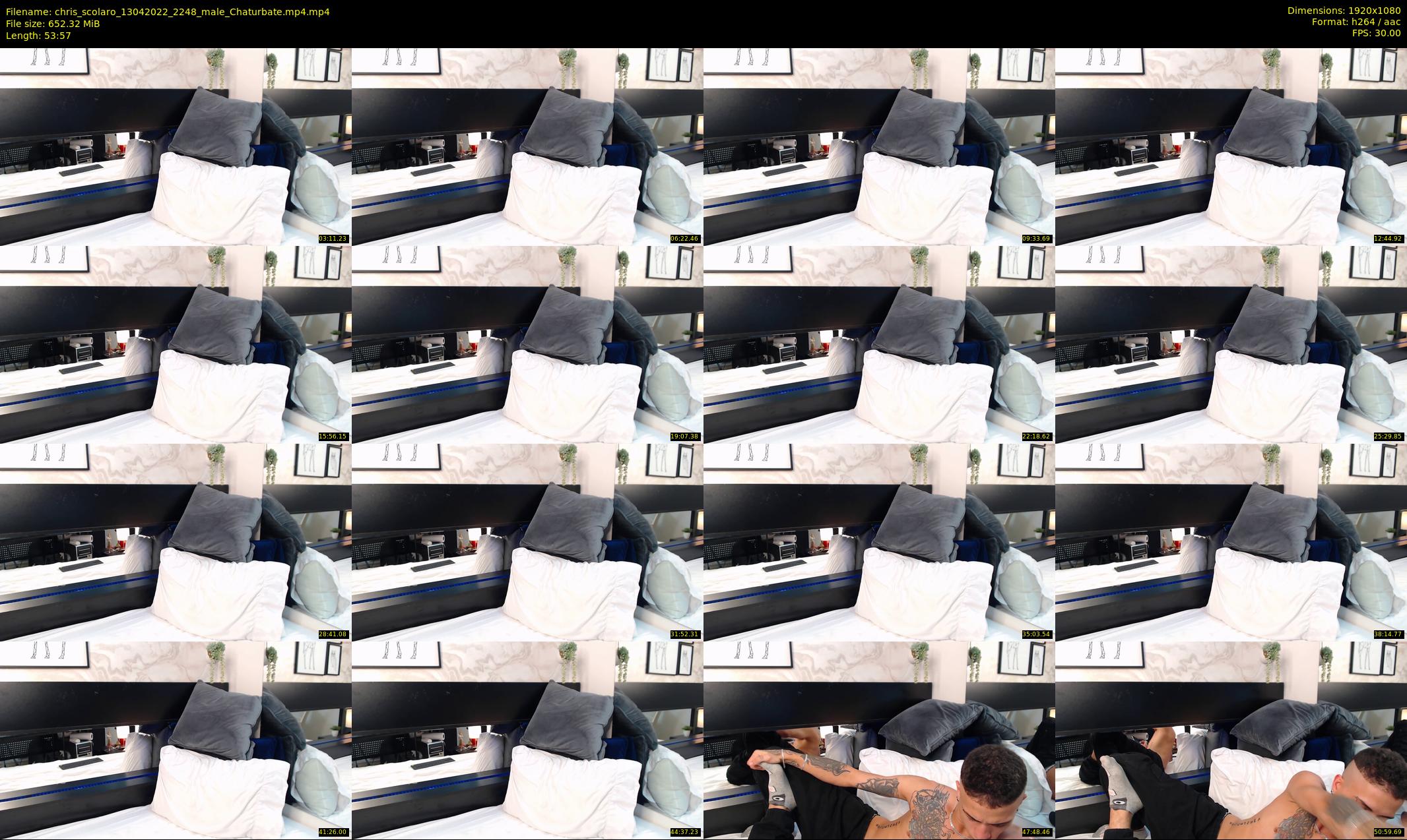 chris_scolaro — 54 minute Chaturbate male cam show recording, 1080p, Apr 13, 2022