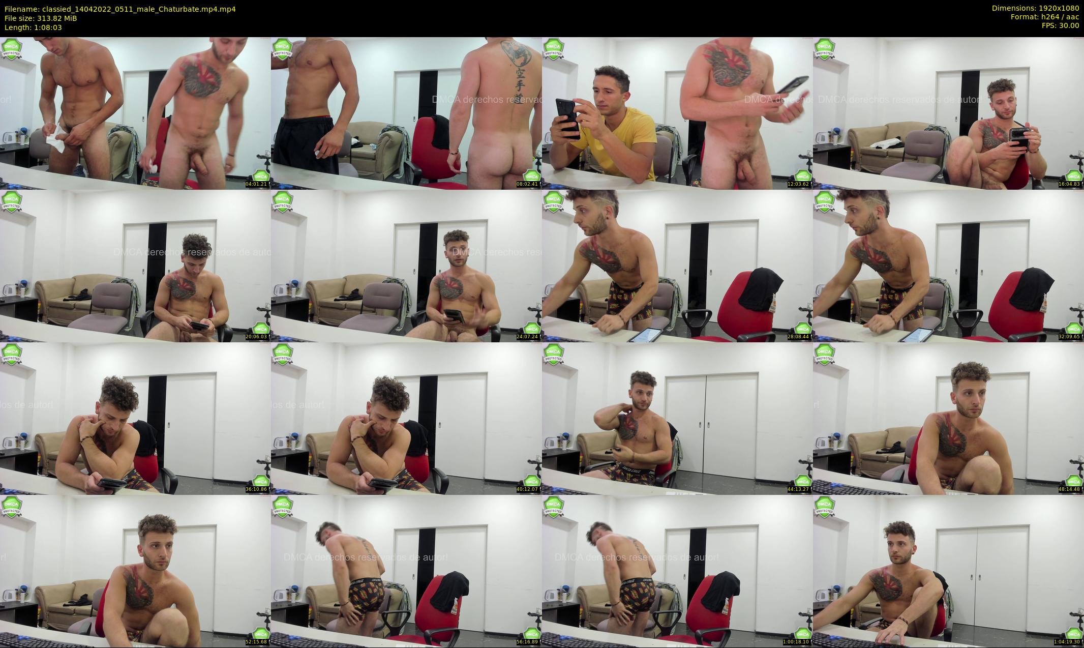 classied — 69 minute Chaturbate male cam show recording, 1080p, Apr 14, 2022