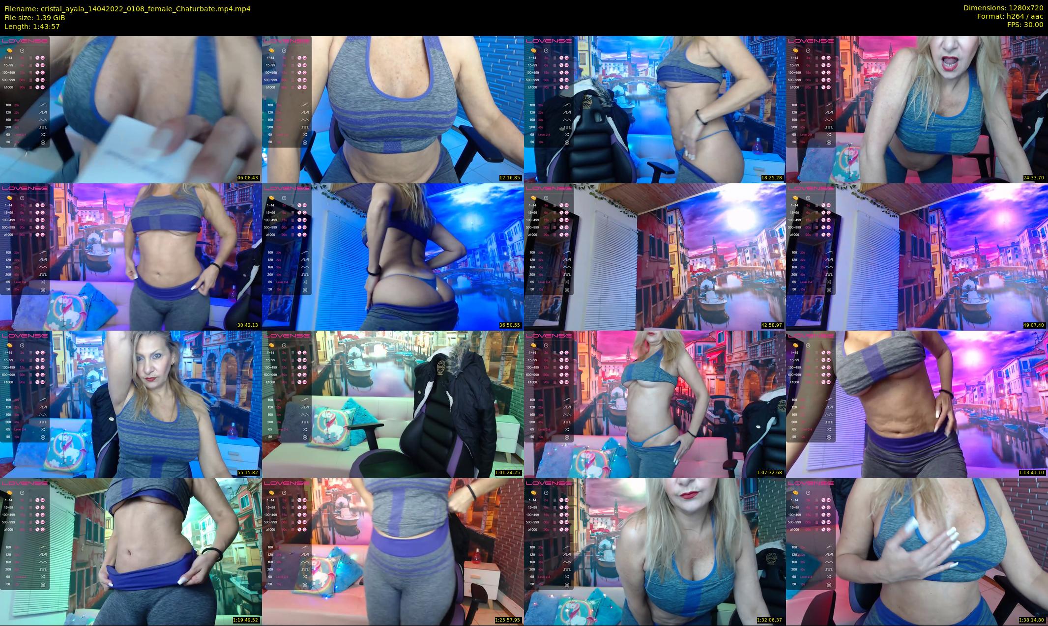 cristal_ayala — 104 minute Chaturbate female cam show recording, 720p, Apr 14, 2022