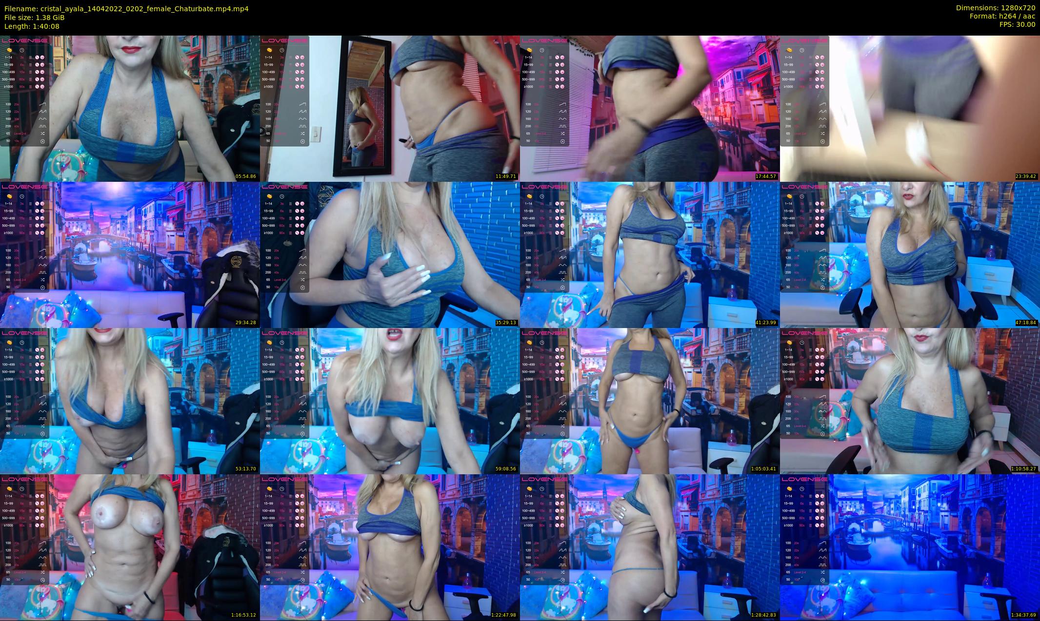 cristal_ayala — 101 minute Chaturbate female cam show recording, 720p, Apr 14, 2022