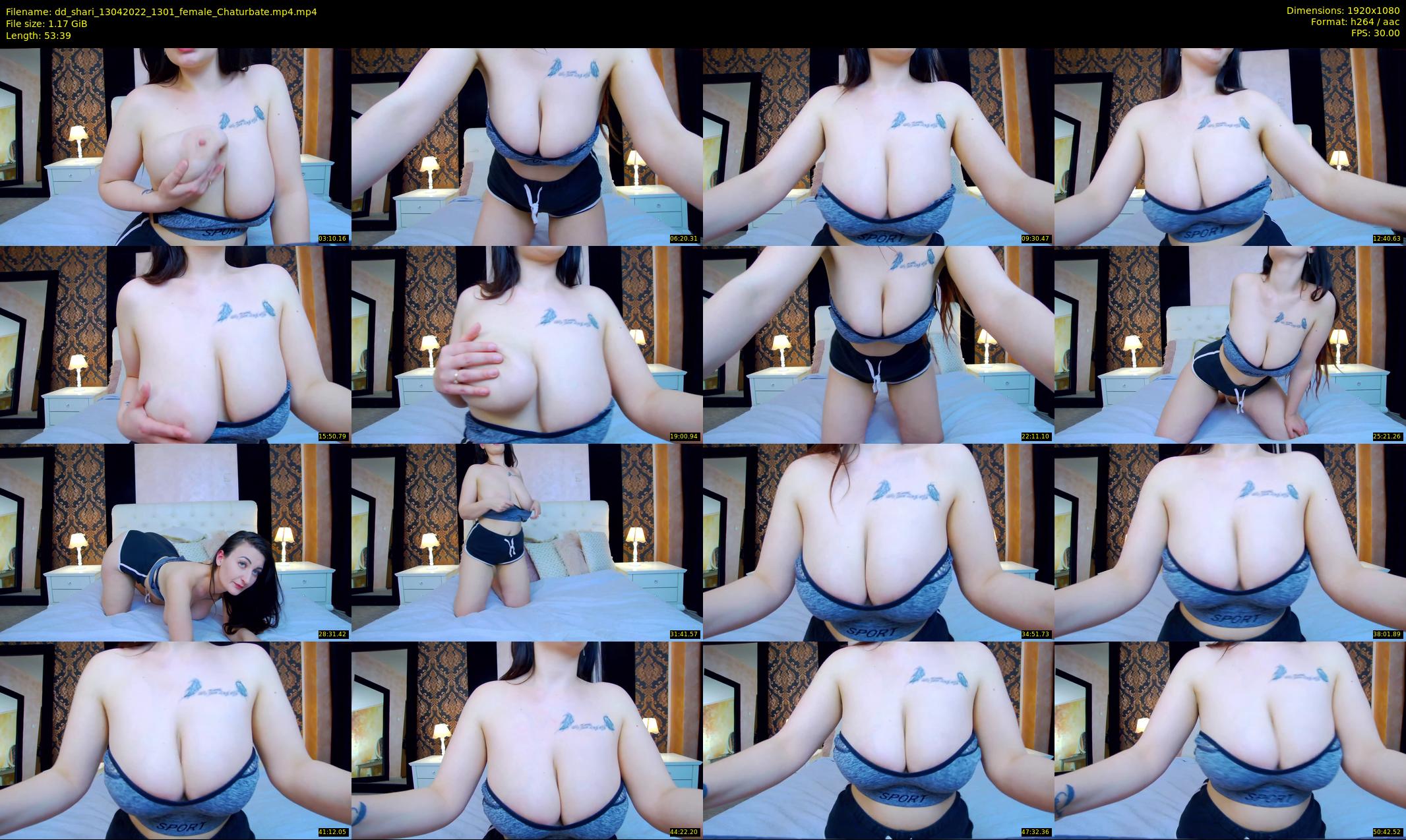 dd_shari — 54 minute Chaturbate female cam show recording, 1080p, Apr 13, 2022