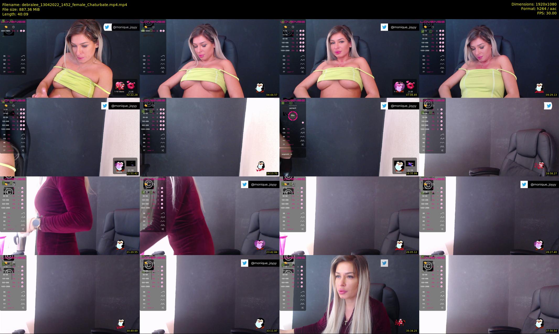 debralee — 41 minute Chaturbate female cam show recording, 1080p, Apr 13, 2022