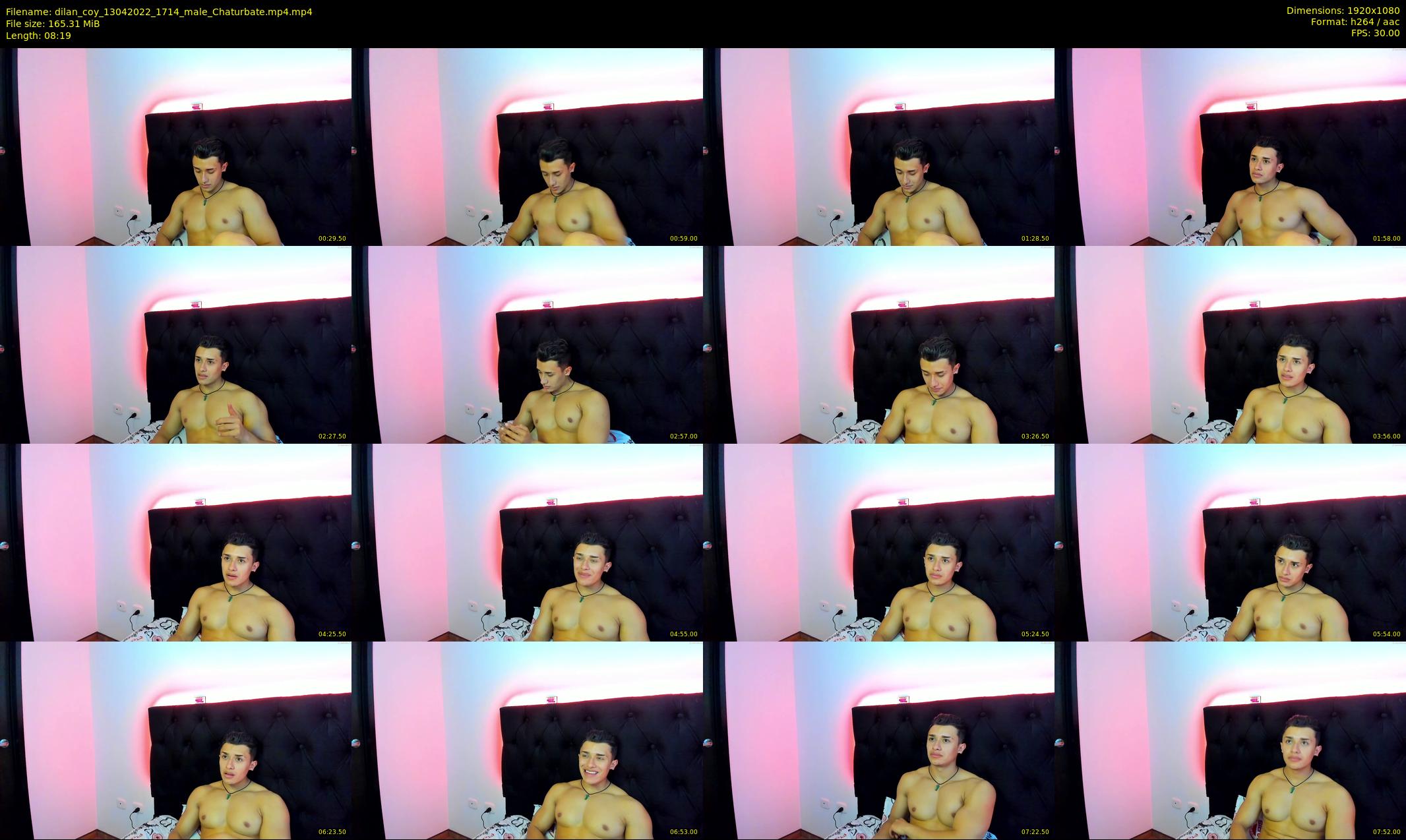 dilan_coy — 9 minute Chaturbate male cam show recording, 1080p, Apr 13, 2022