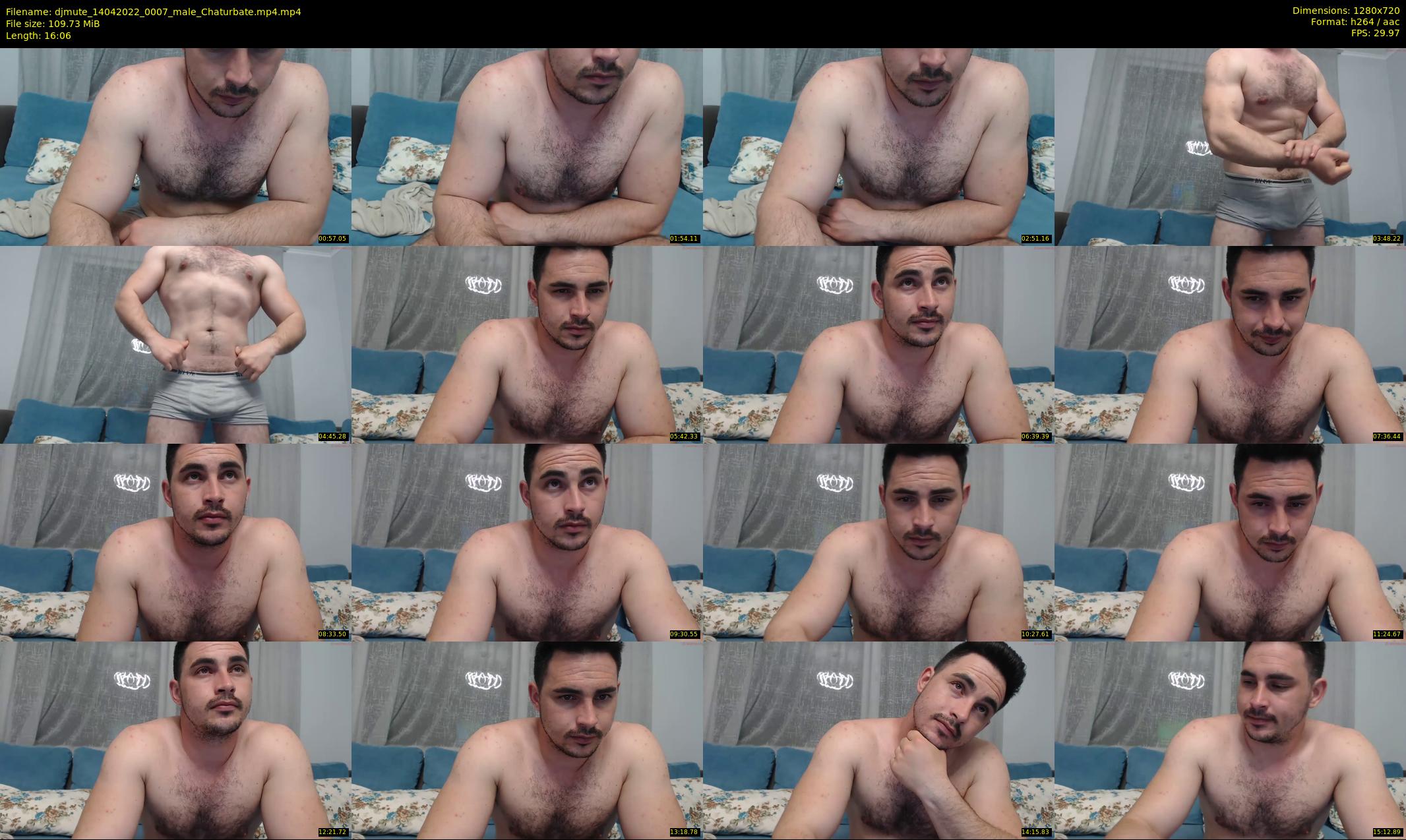 djmute — 17 minute Chaturbate male cam show recording, 720p, Apr 14, 2022