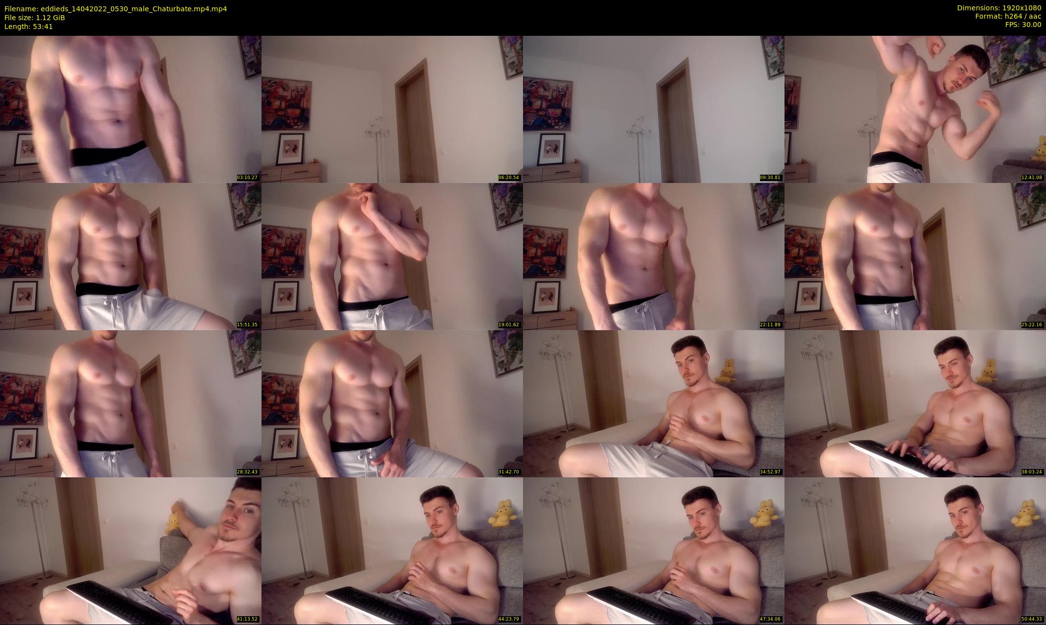 eddieds — 54 minute Chaturbate male cam show recording, 1080p, Apr 14, 2022