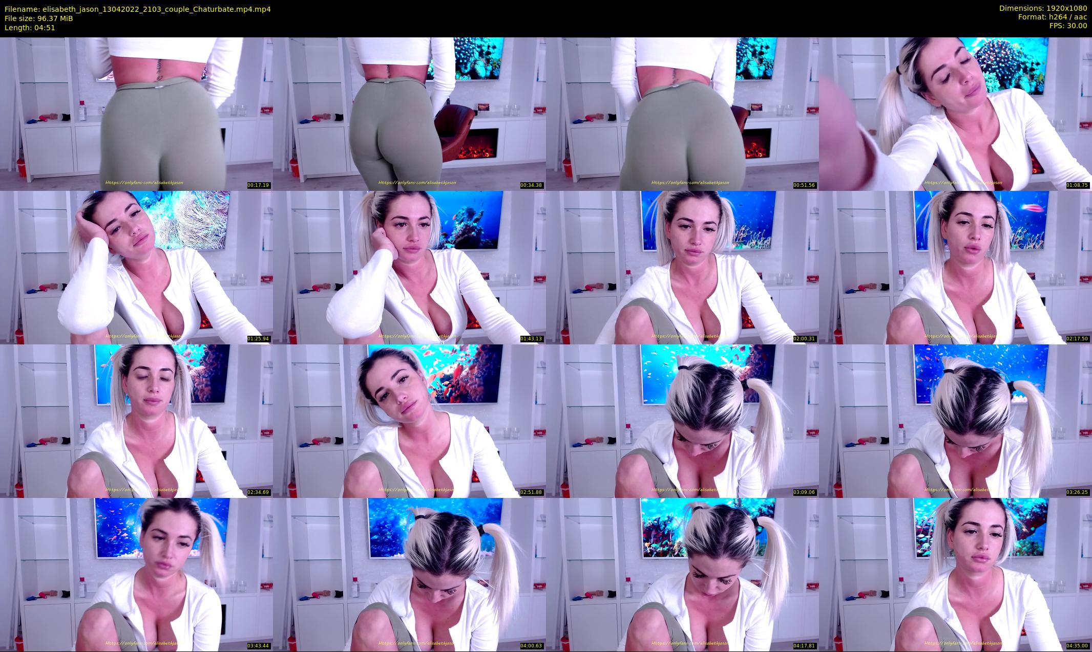 elisabeth_jason — 5 minute Chaturbate couple cam show recording, 1080p, Apr 13, 2022