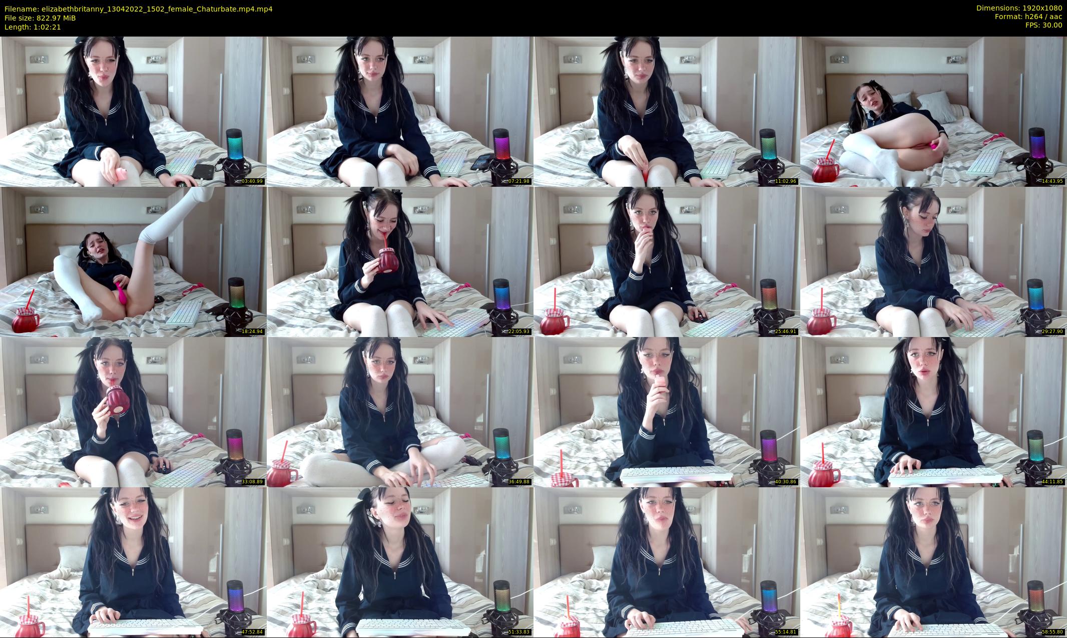 elizabethbritanny — 63 minute Chaturbate female cam show recording, 1080p, Apr 13, 2022