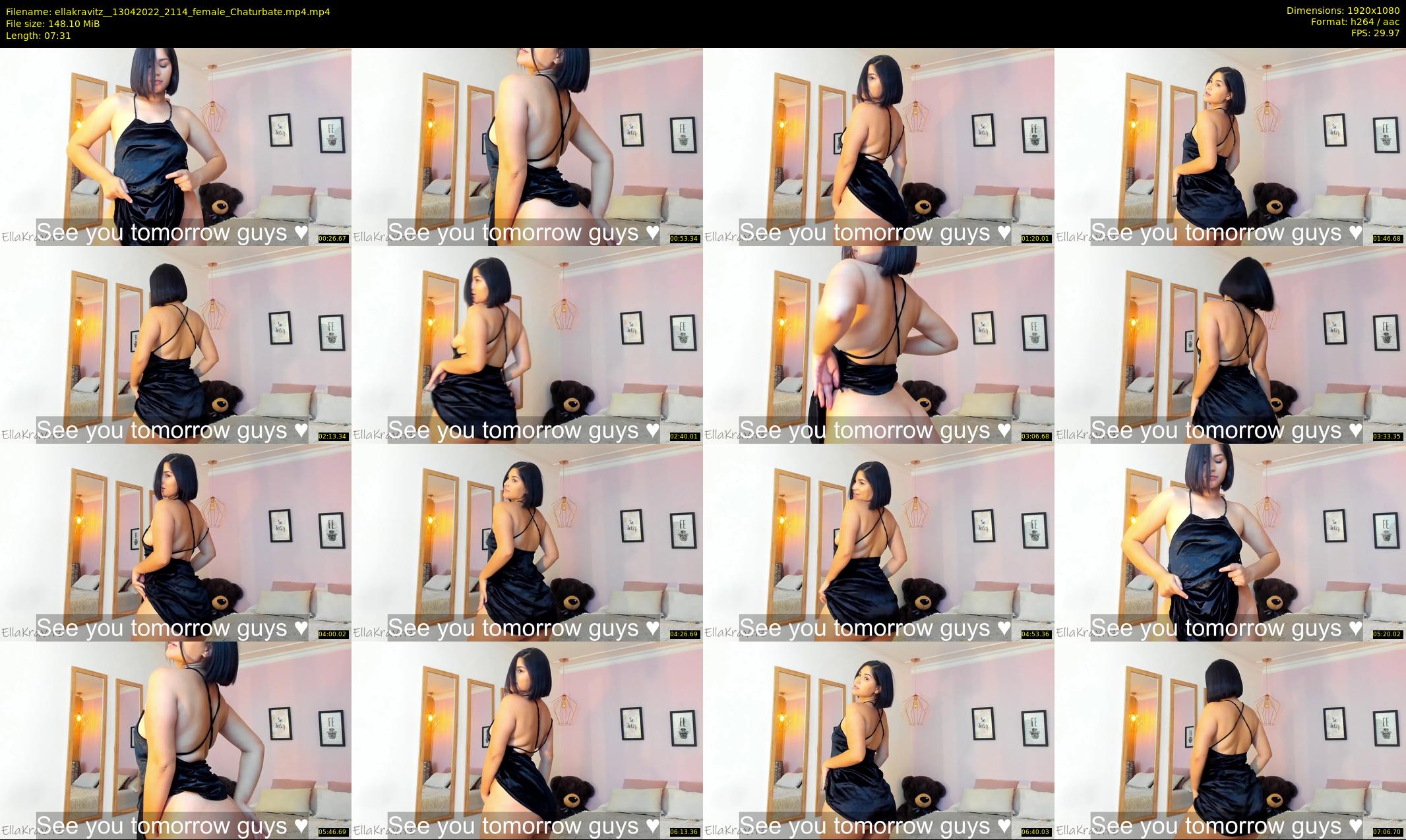 ellakravitz_ — 8 minute Chaturbate female cam show recording, 1080p, Apr 13, 2022