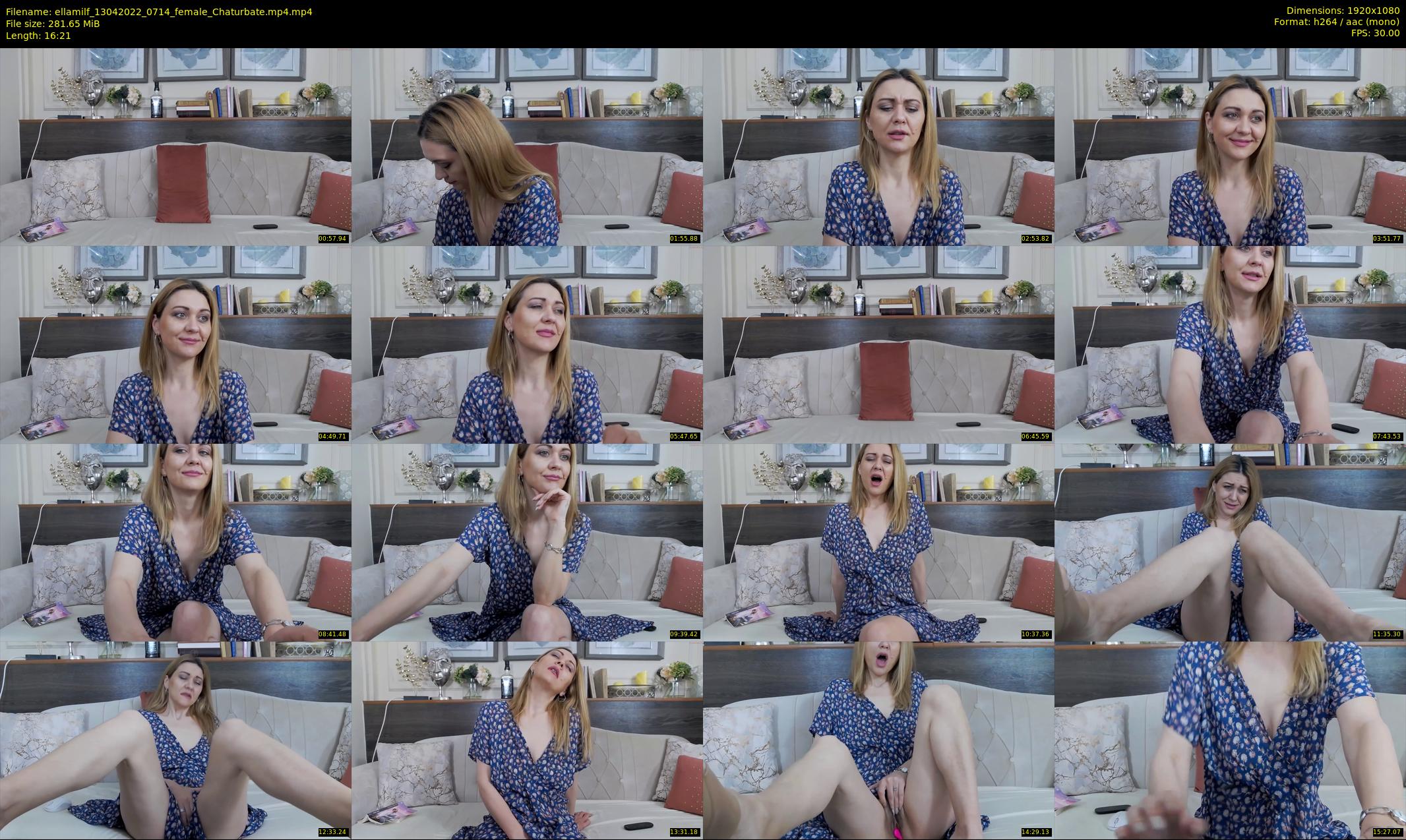 ellamilf — 17 minute Chaturbate female cam show recording, 1080p, Apr 13, 2022