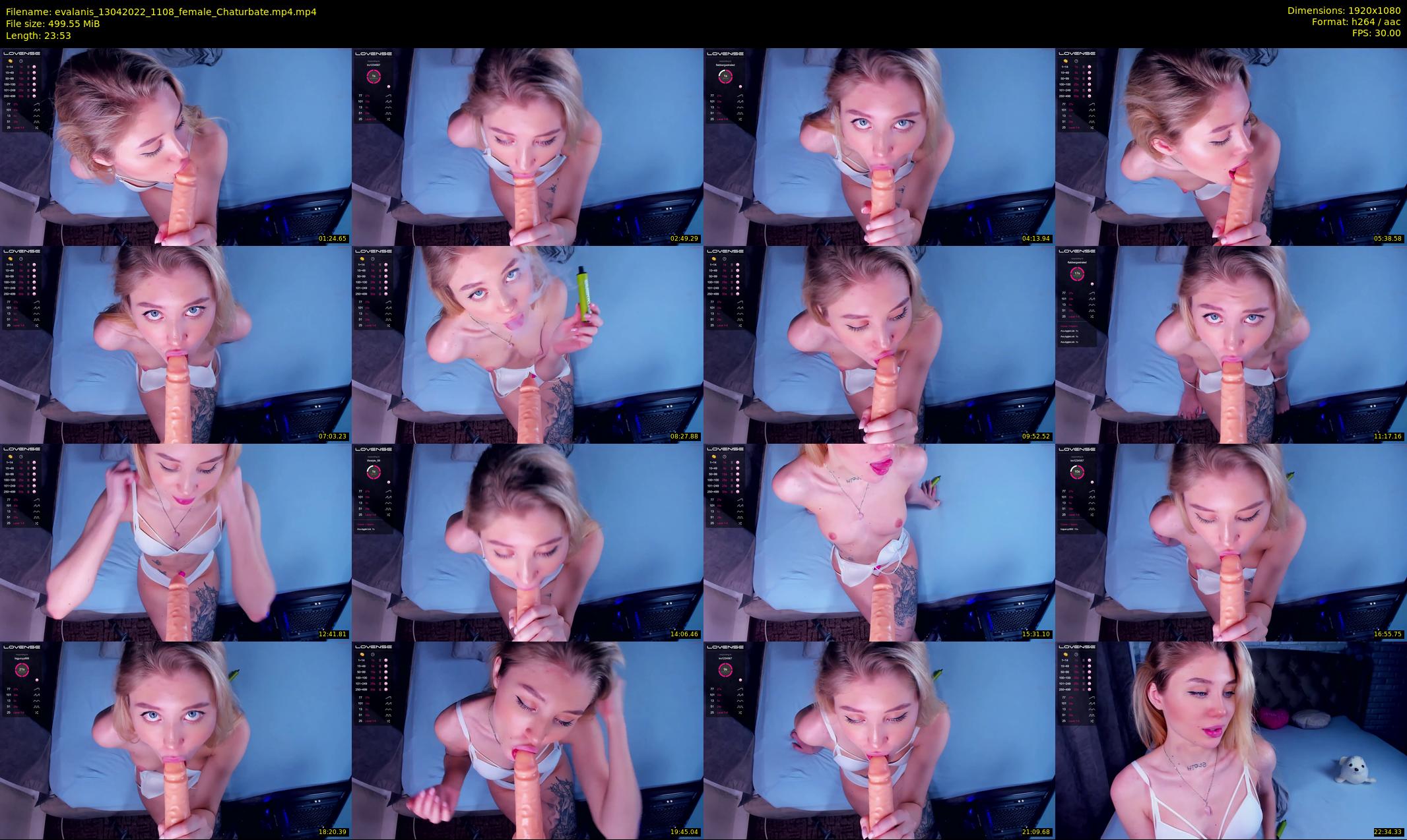 evalanis — 24 minute Chaturbate couple cam show recording, 1080p, Apr 13, 2022
