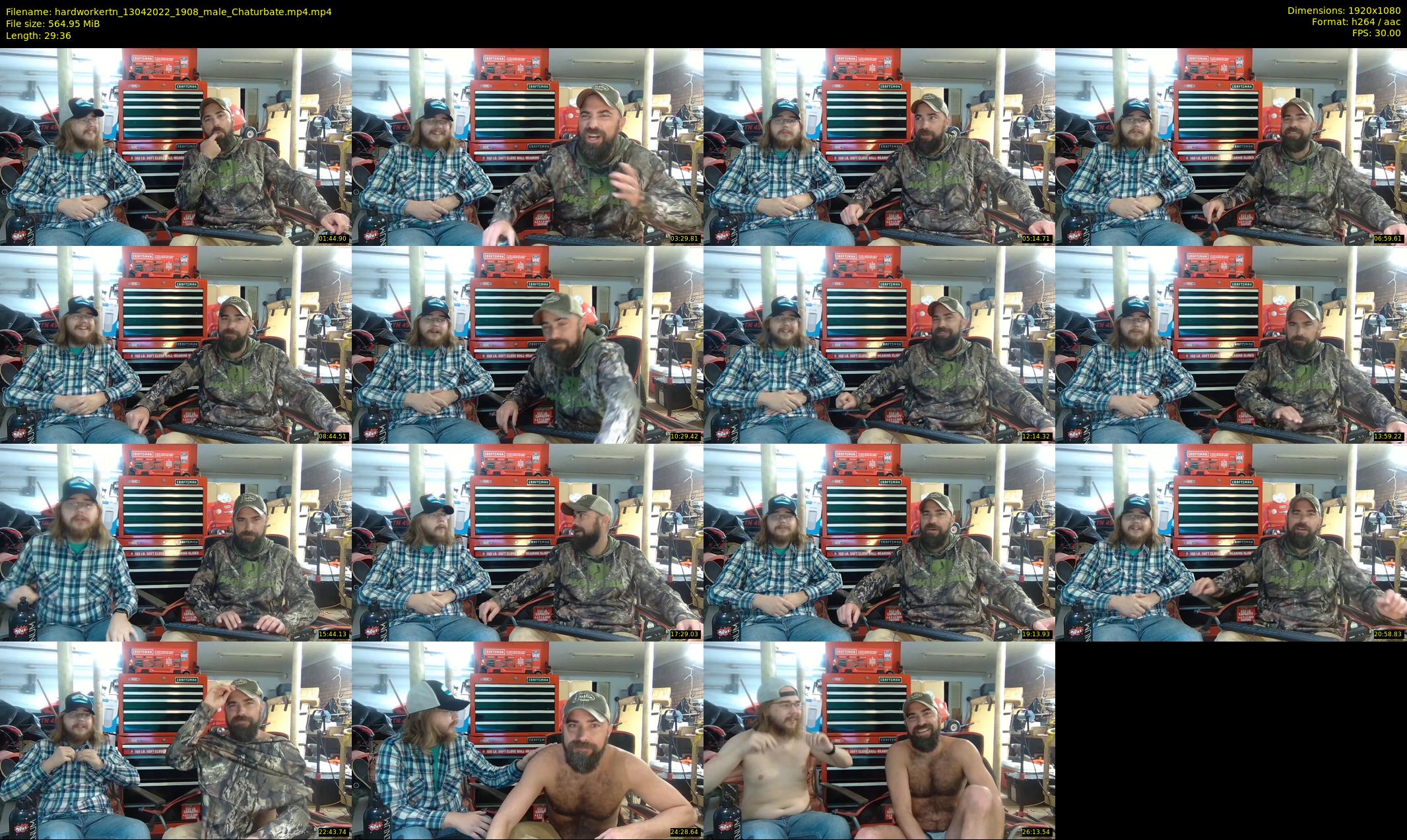 hardworkertn — 30 minute Chaturbate male cam show recording, 1080p, Apr 13, 2022