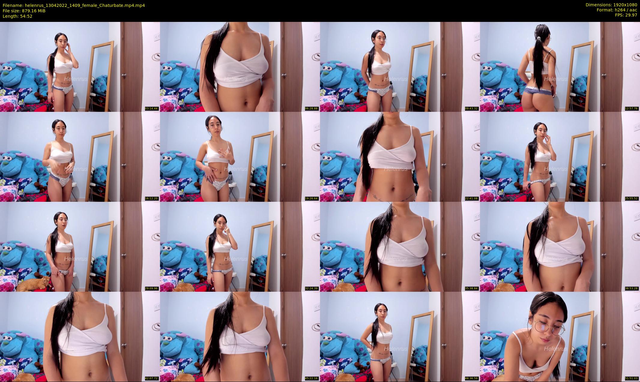 helenrus — 55 minute Chaturbate female cam show recording, 1080p, Apr 13, 2022