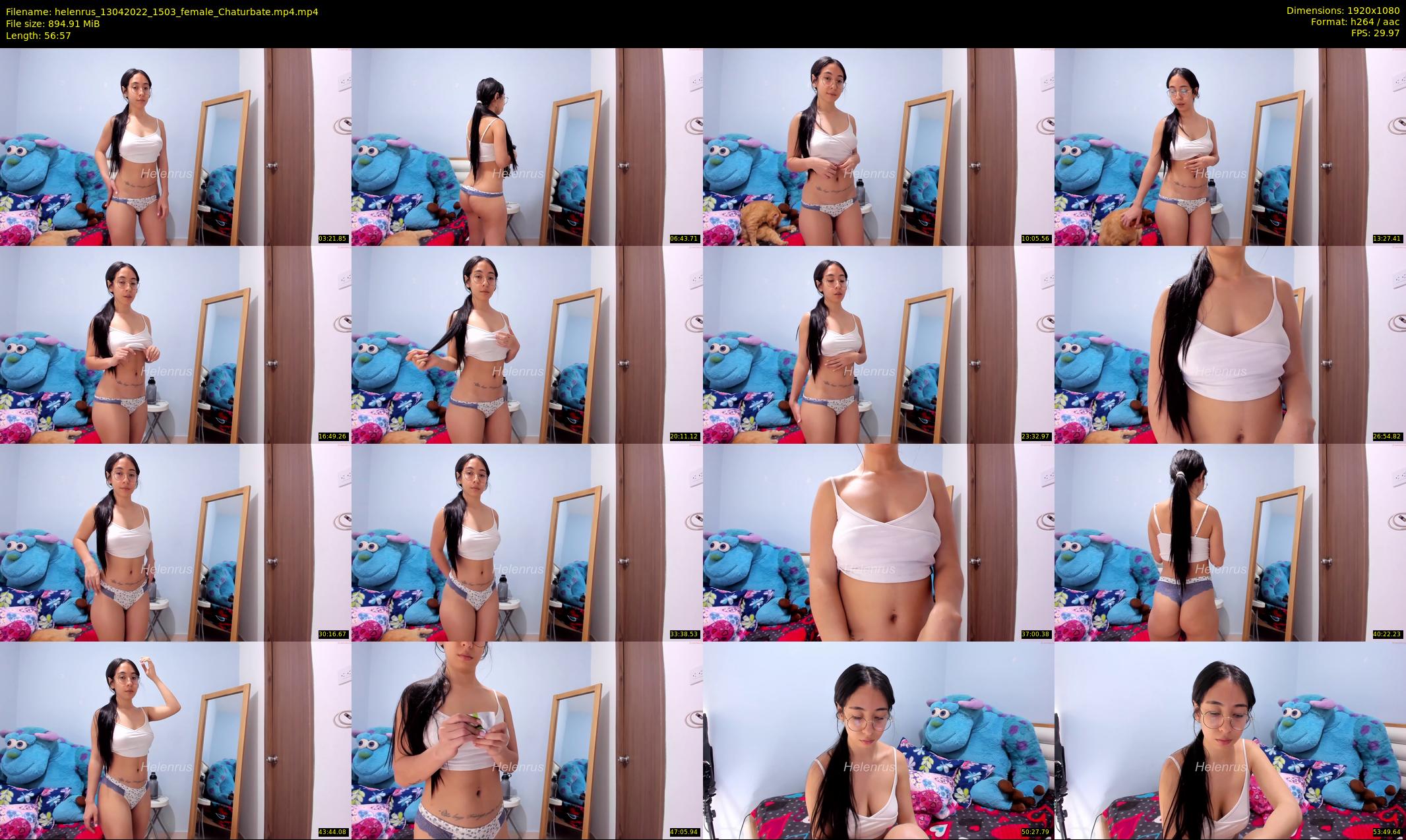 helenrus — 57 minute Chaturbate female cam show recording, 1080p, Apr 13, 2022