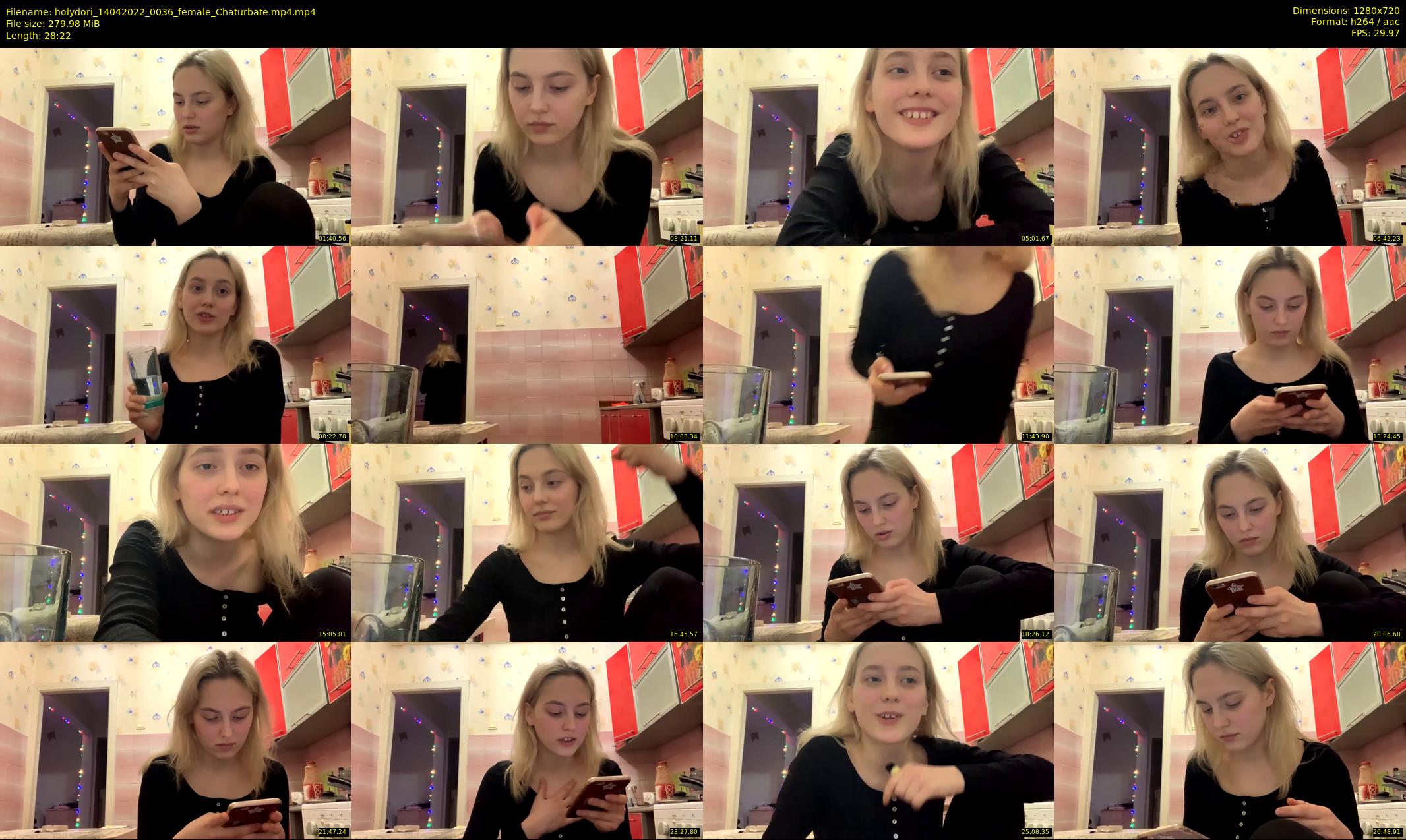 holydori — 29 minute Chaturbate female cam show recording, 720p, Apr 14, 2022
