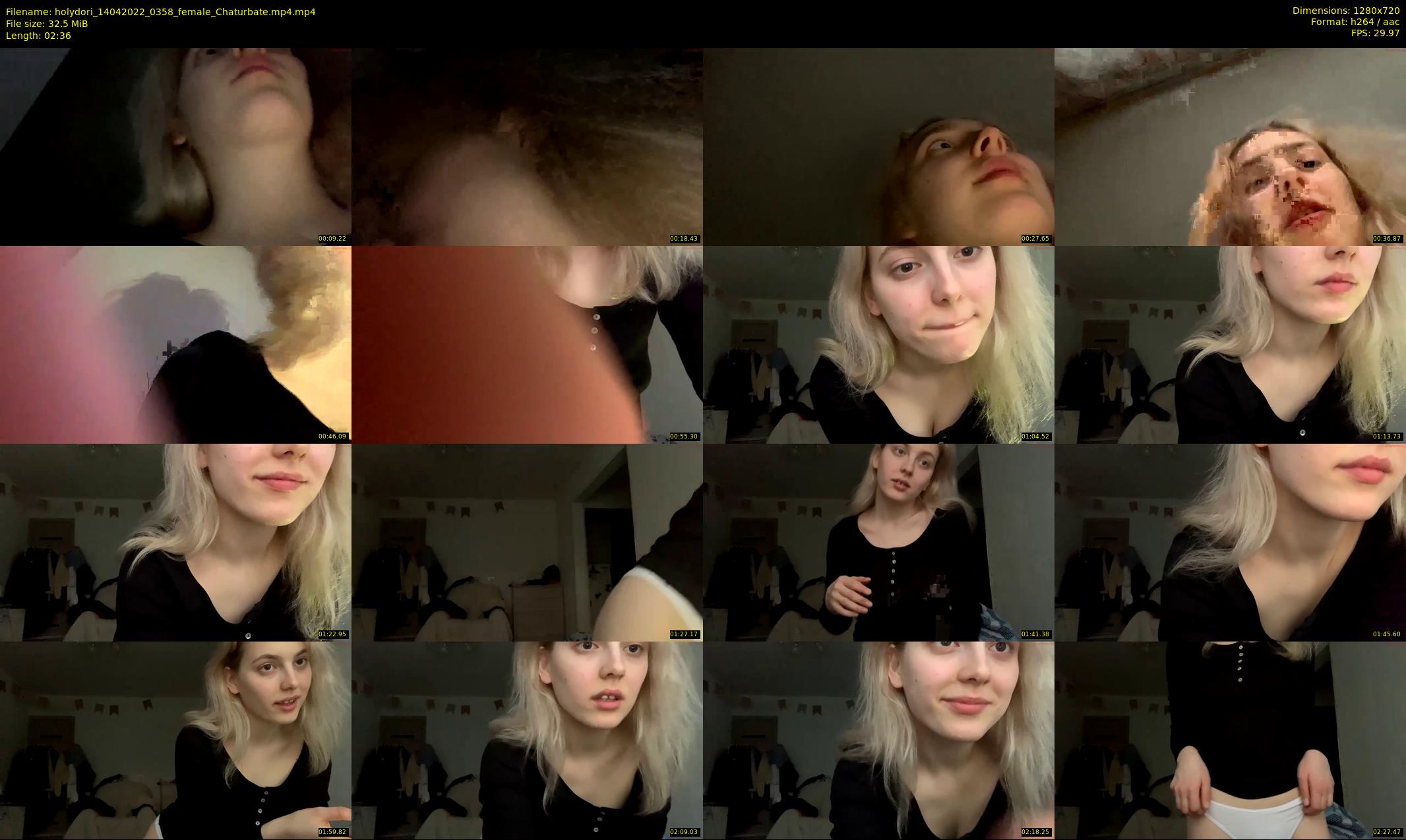 holydori — 3 minute Chaturbate female cam show recording, 720p, Apr 14, 2022