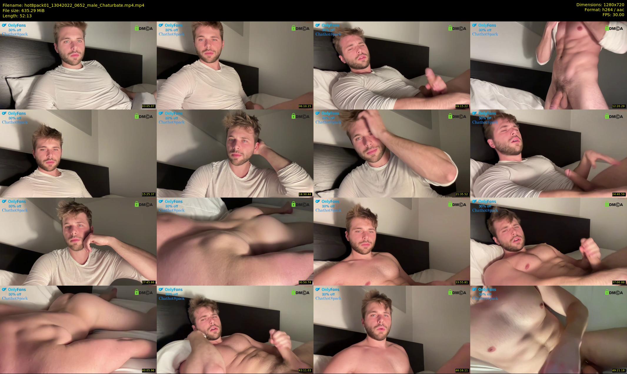 hot8pack01 — 53 minute Chaturbate male cam show recording, 720p, Apr 13, 2022
