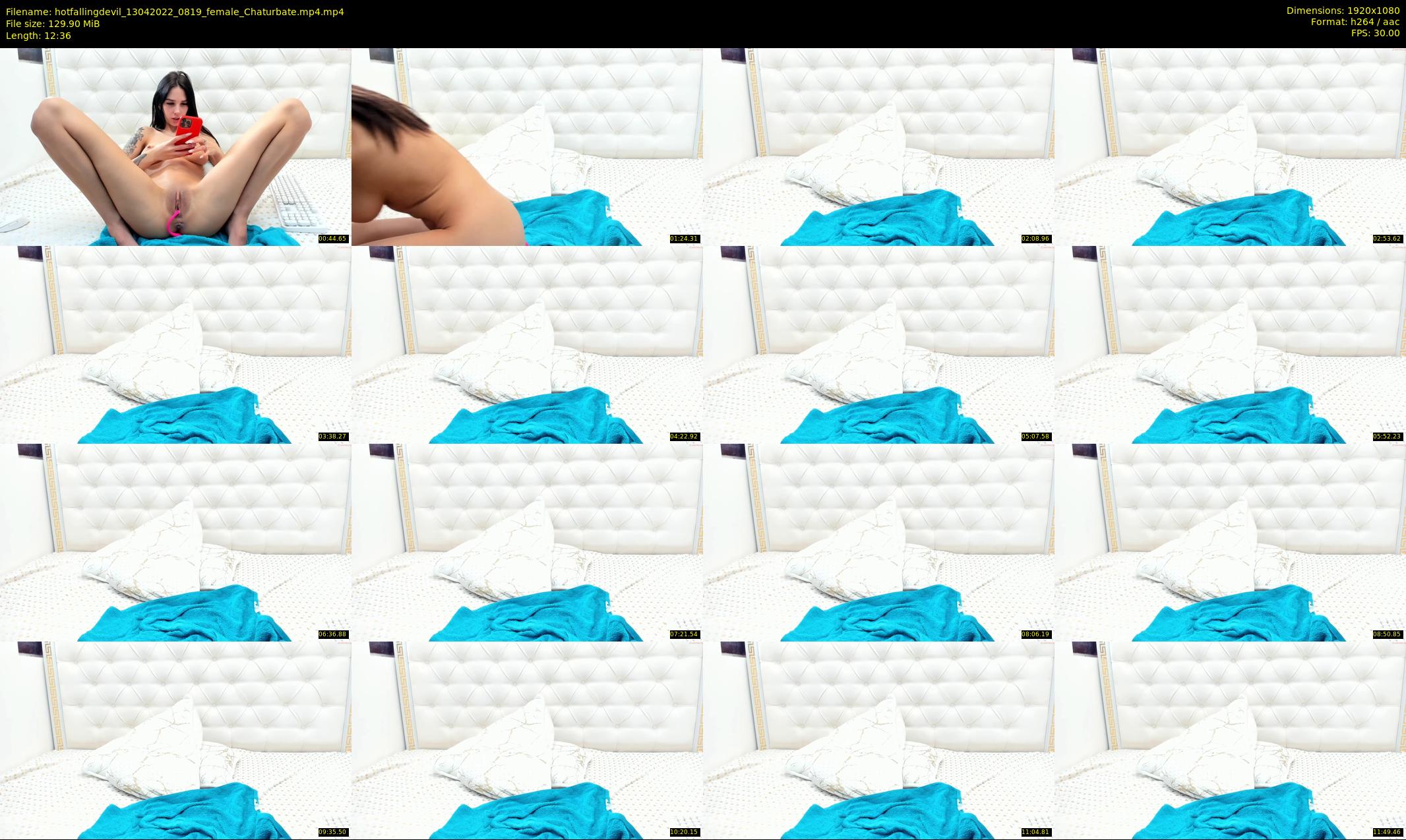 hotfallingdevil — 13 minute Chaturbate female cam show recording, 1080p, Apr 13, 2022