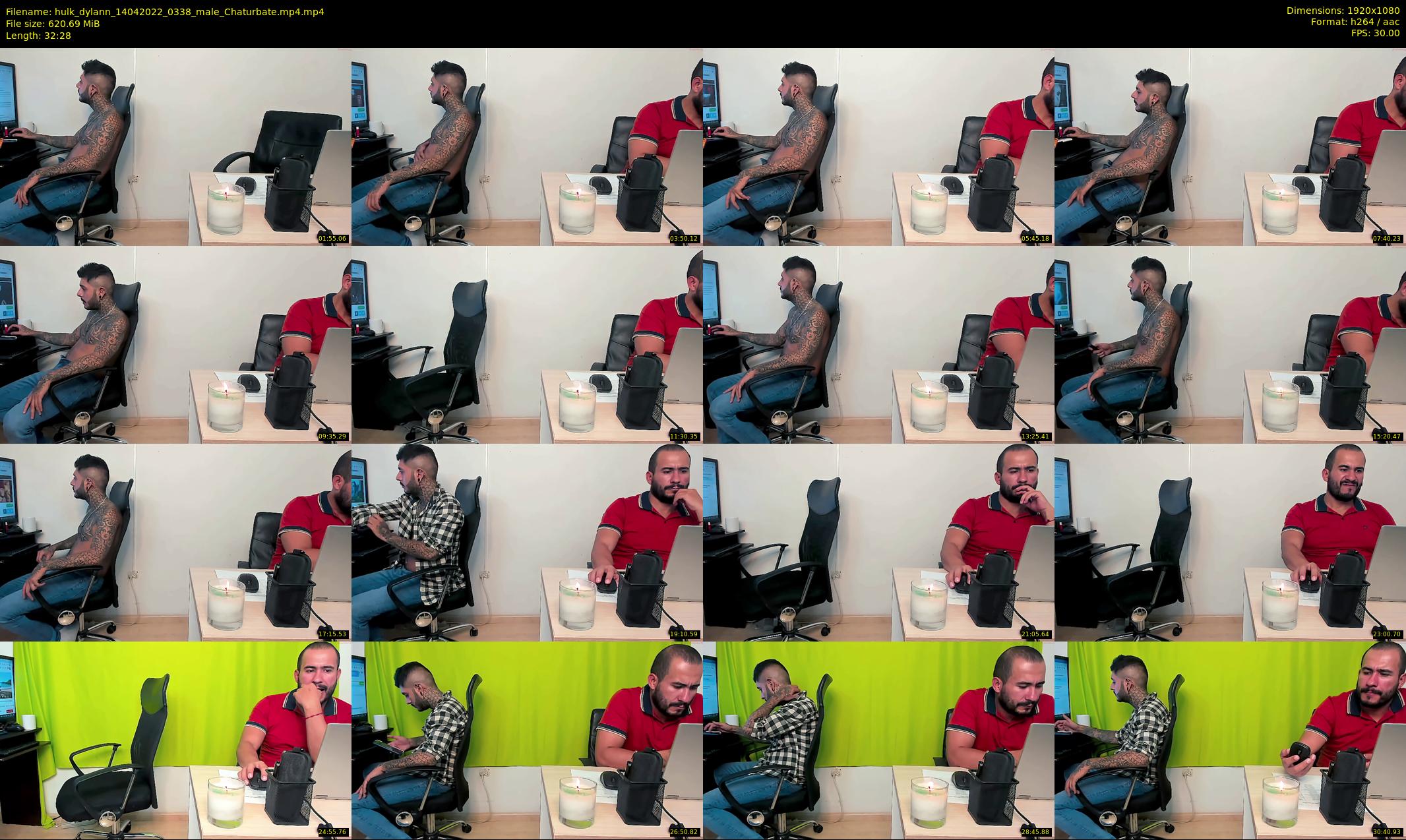 hulk_dylann — 33 minute Chaturbate male cam show recording, 1080p, Apr 14, 2022