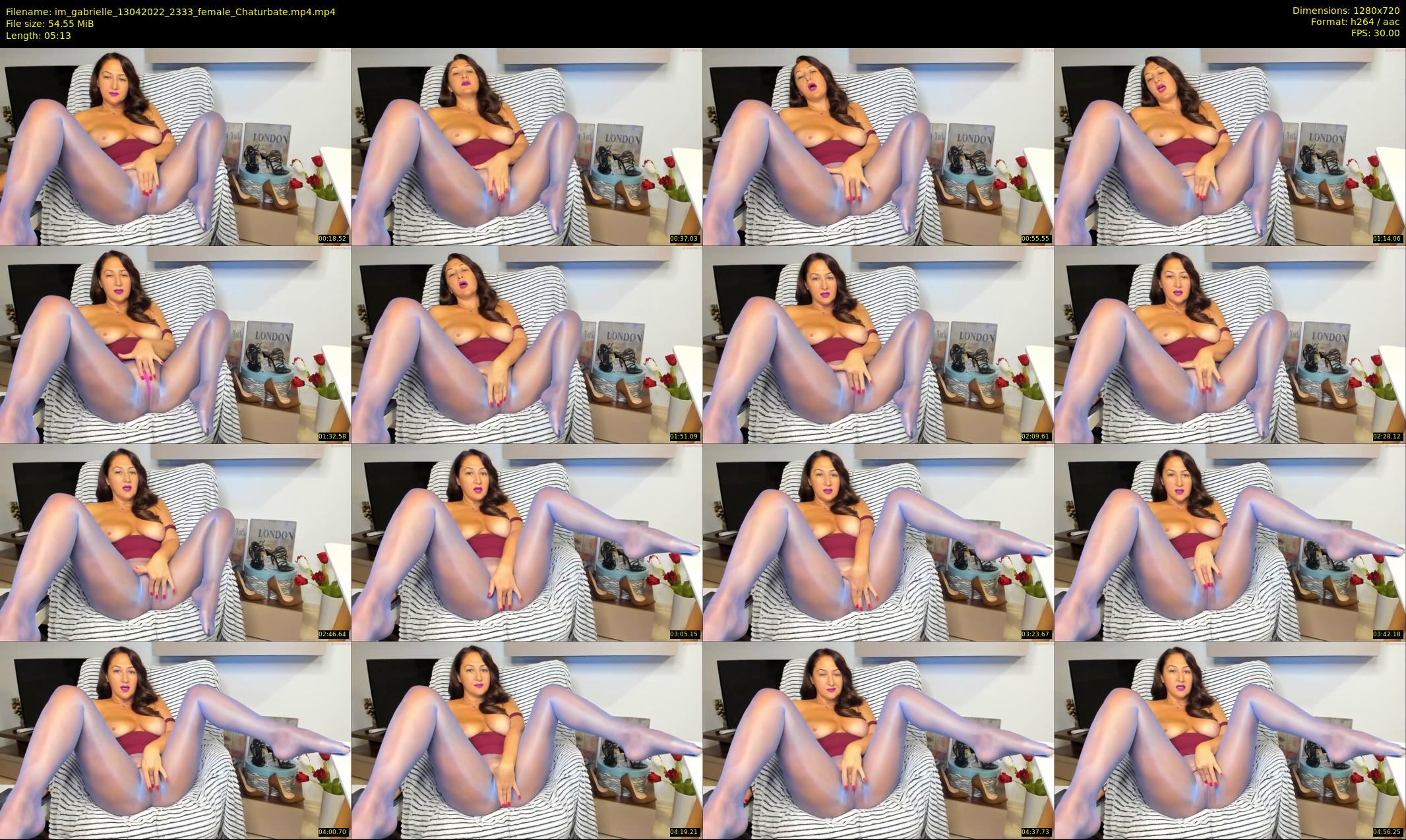 im_gabrielle — 6 minute Chaturbate female cam show recording, 720p, Apr 13, 2022