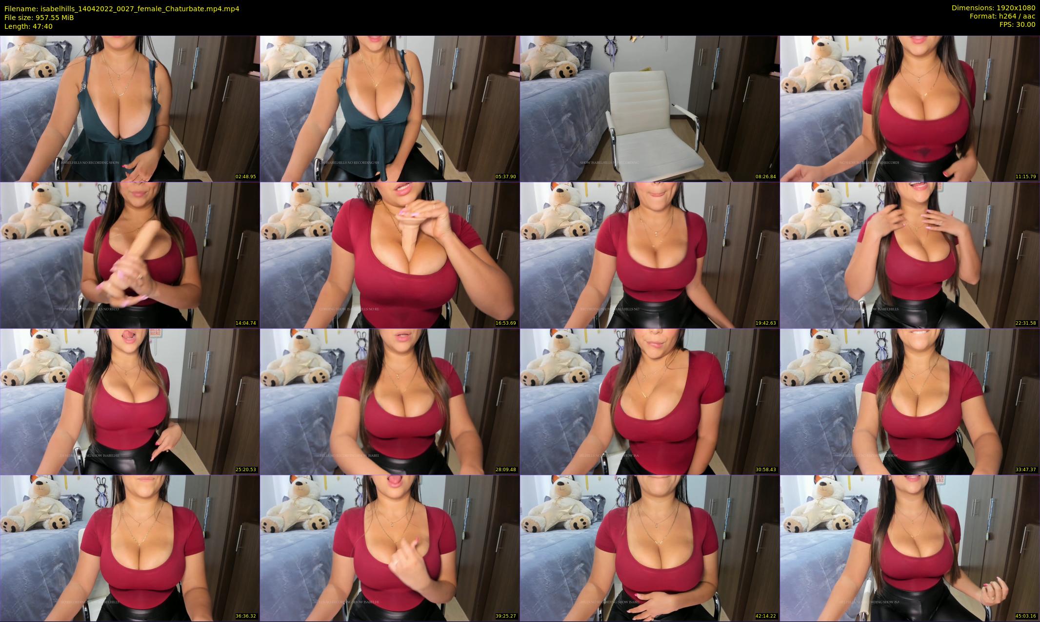 isabelhills — 48 minute Chaturbate female cam show recording, 1080p, Apr 14, 2022
