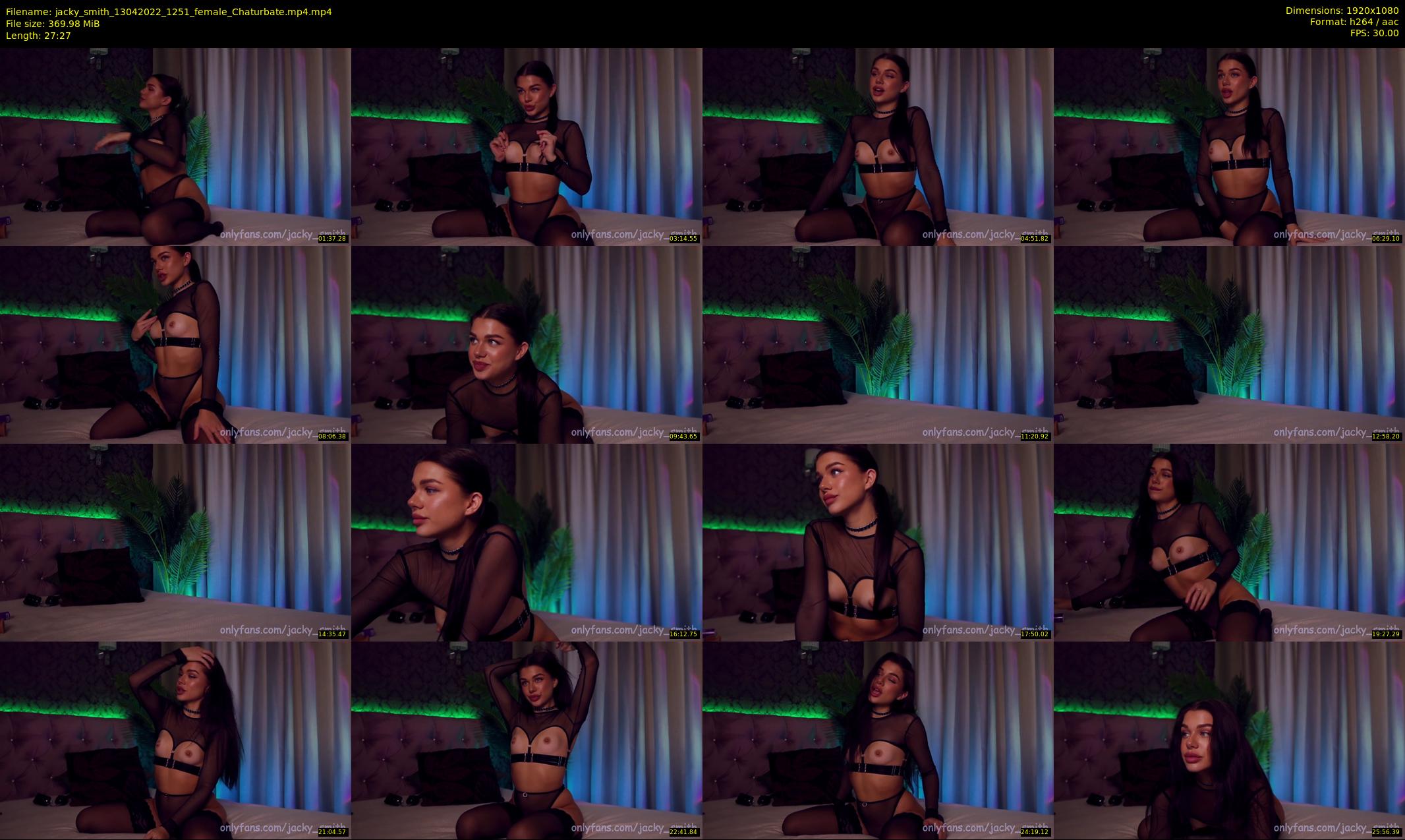 jacky_smith — 28 minute Chaturbate female cam show recording, 1080p, Apr 13, 2022