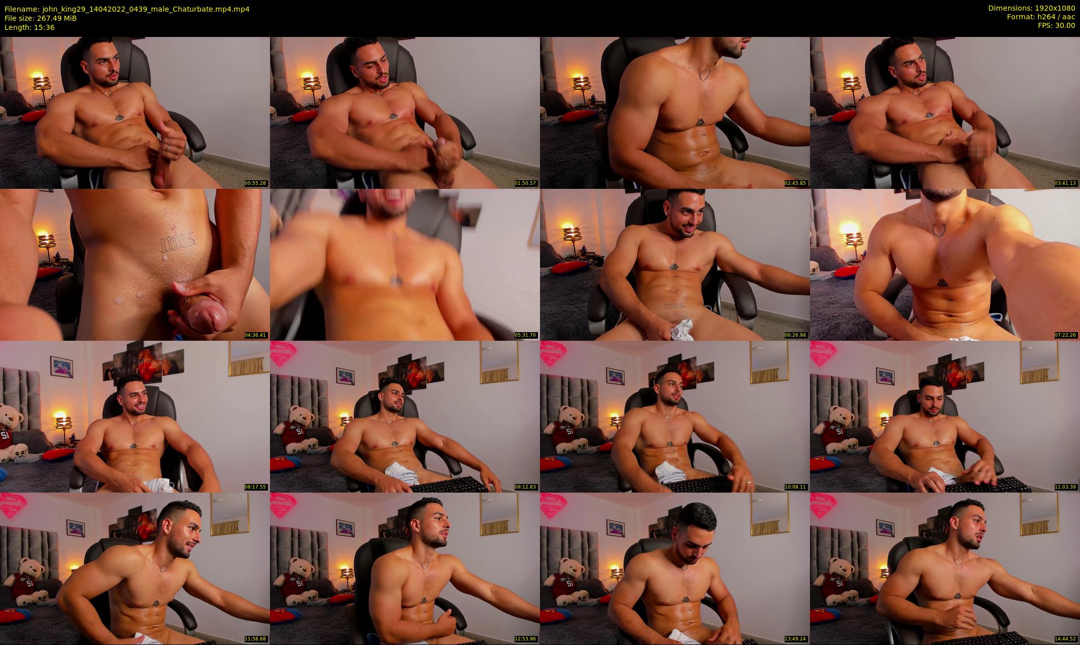 john_king29 — 16 minute Chaturbate male cam show recording, 1080p, Apr 14, 2022