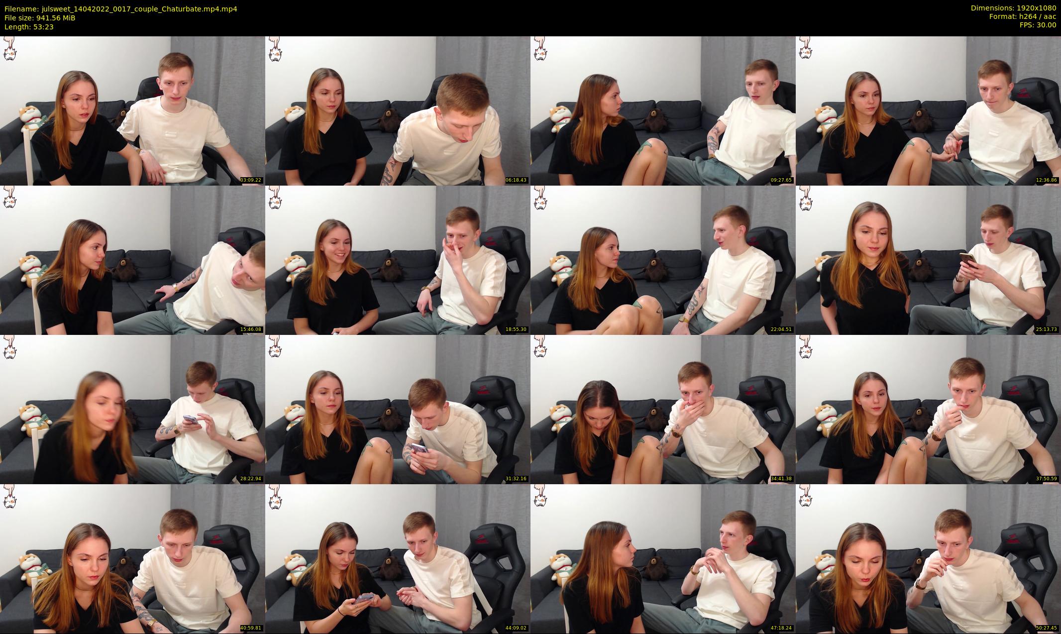 julsweet — 54 minute Chaturbate male cam show recording, 1080p, Apr 14, 2022