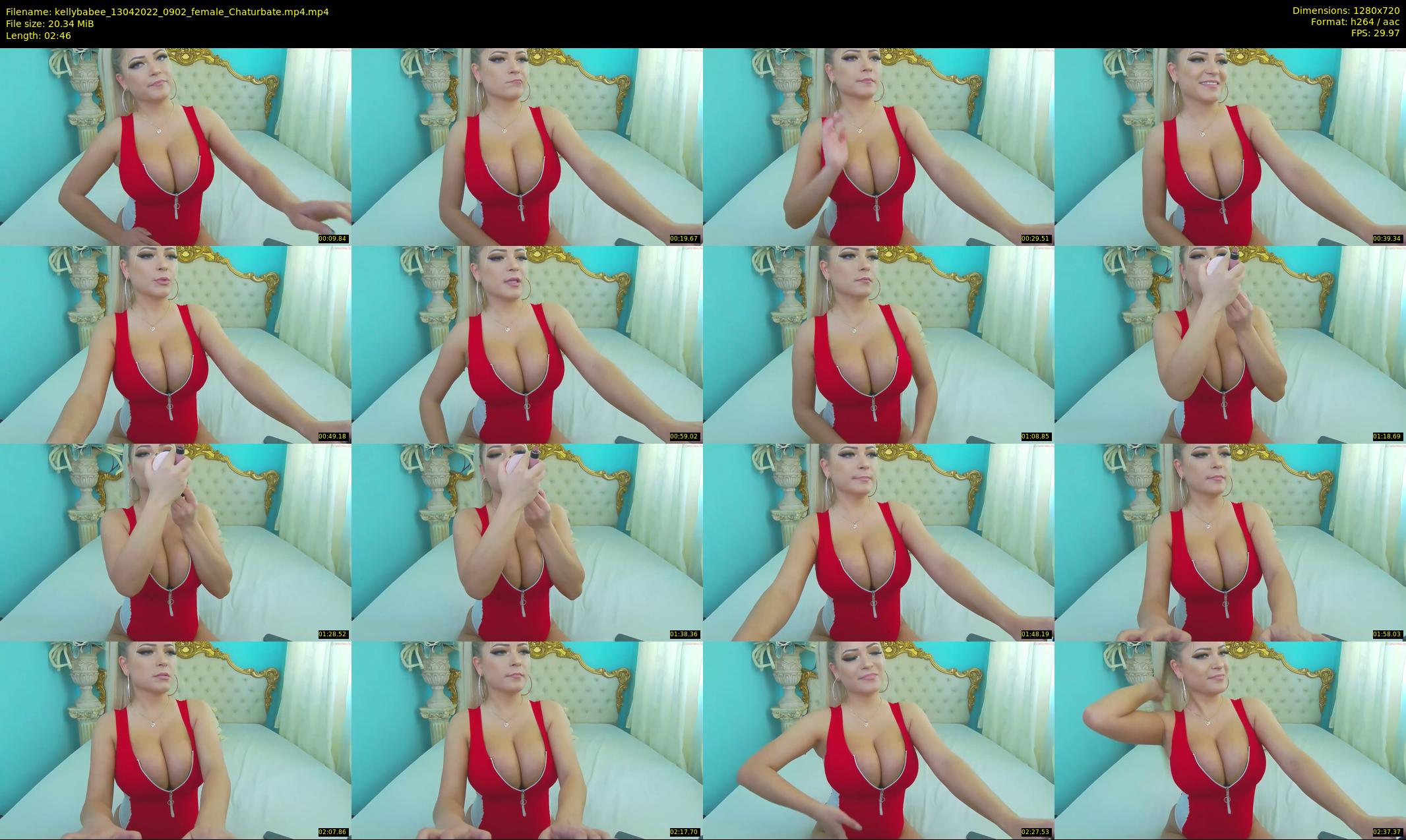 kellybabee — 3 minute Chaturbate female cam show recording, 720p, Apr 13, 2022