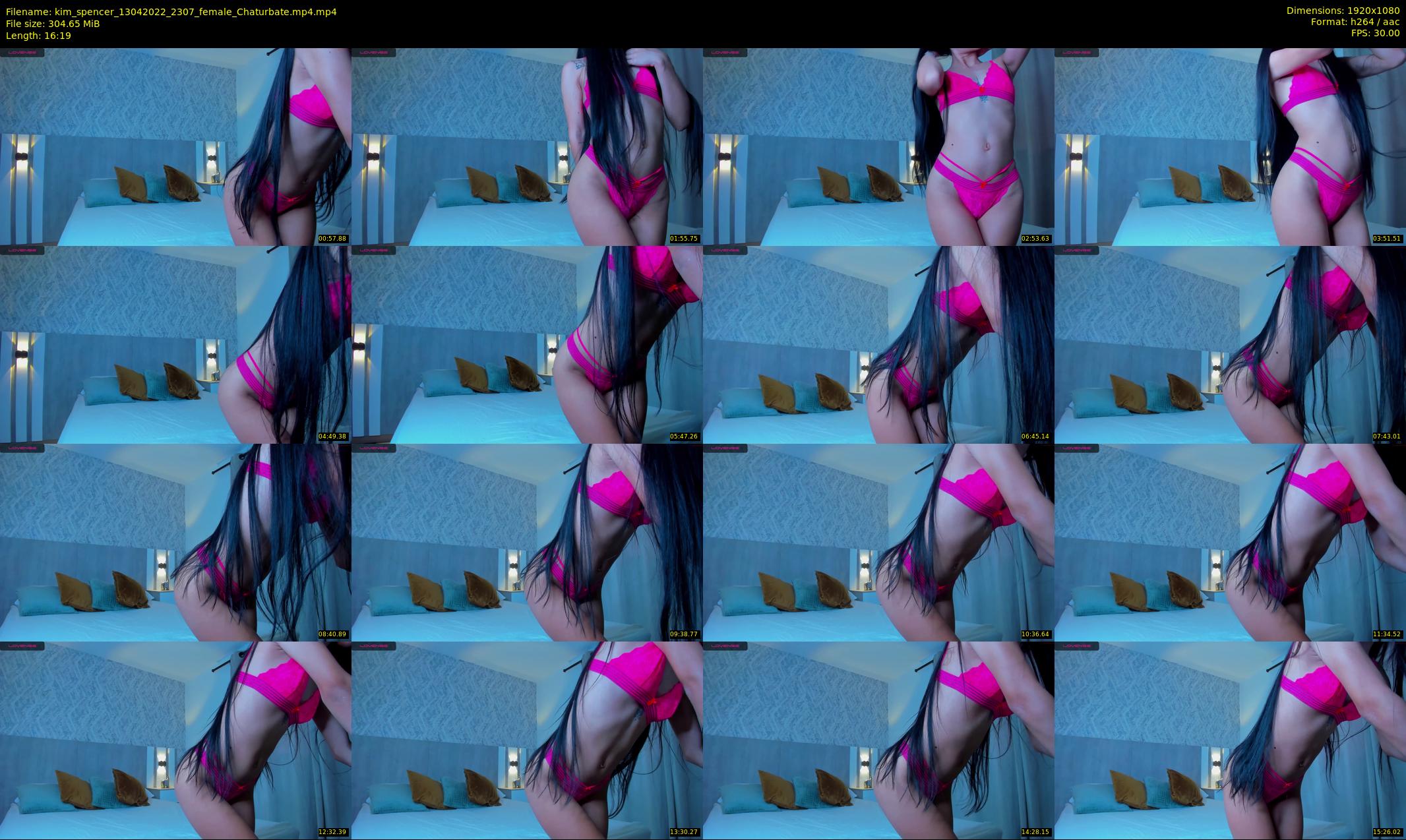 kim_spencer — 17 minute Chaturbate female cam show recording, 1080p, Apr 13, 2022
