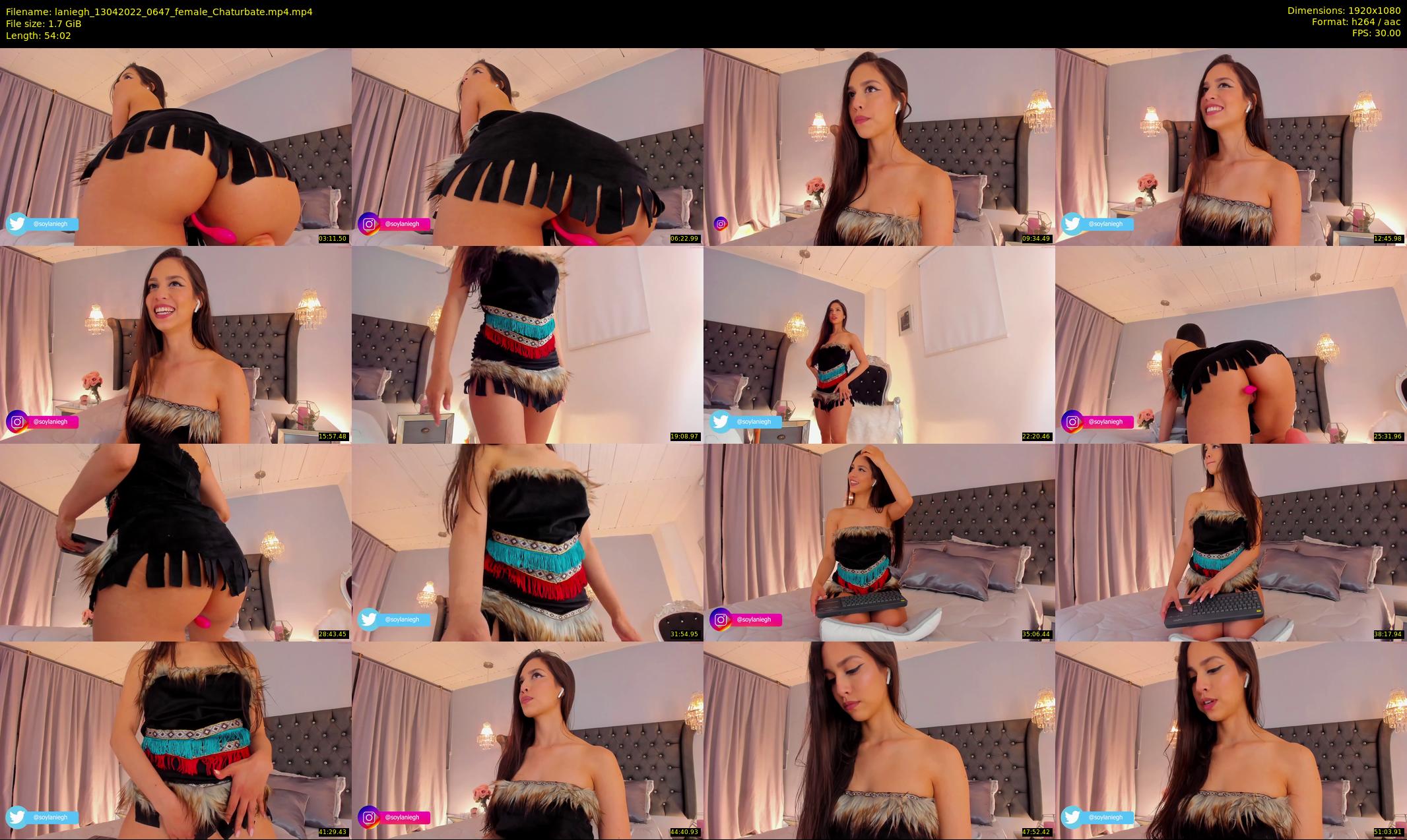 laniegh — 55 minute Chaturbate female cam show recording, 1080p, Apr 13, 2022