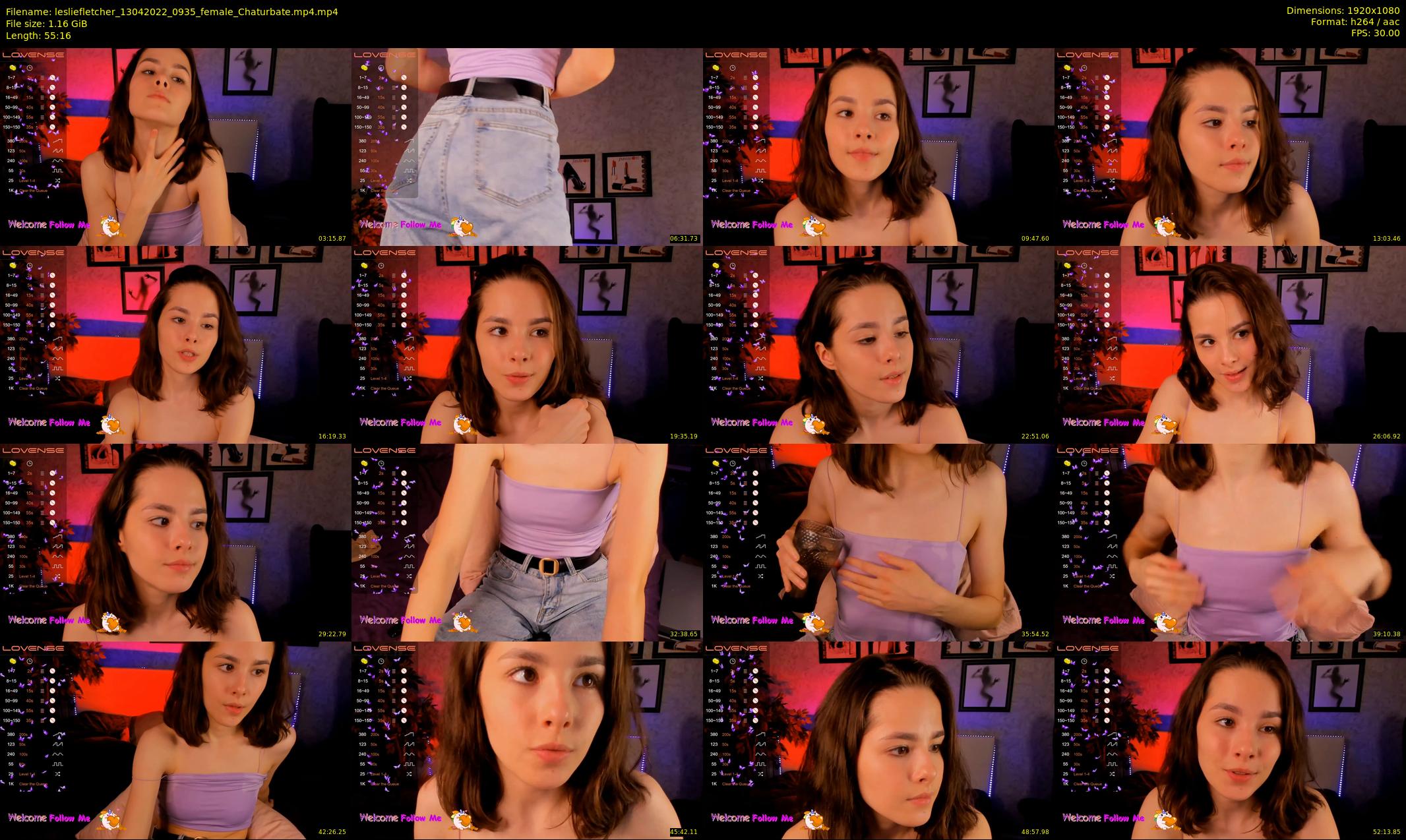 lesliefletcher — 56 minute Chaturbate couple cam show recording, 1080p, Apr 13, 2022