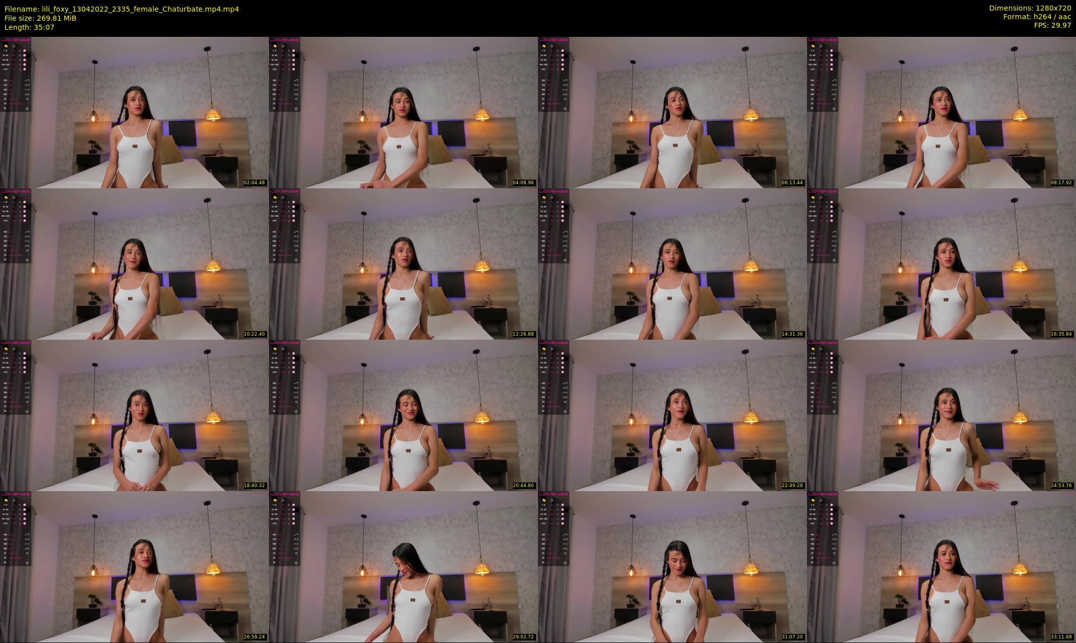 lili_foxy — 36 minute Chaturbate female cam show recording, 720p, Apr 13, 2022