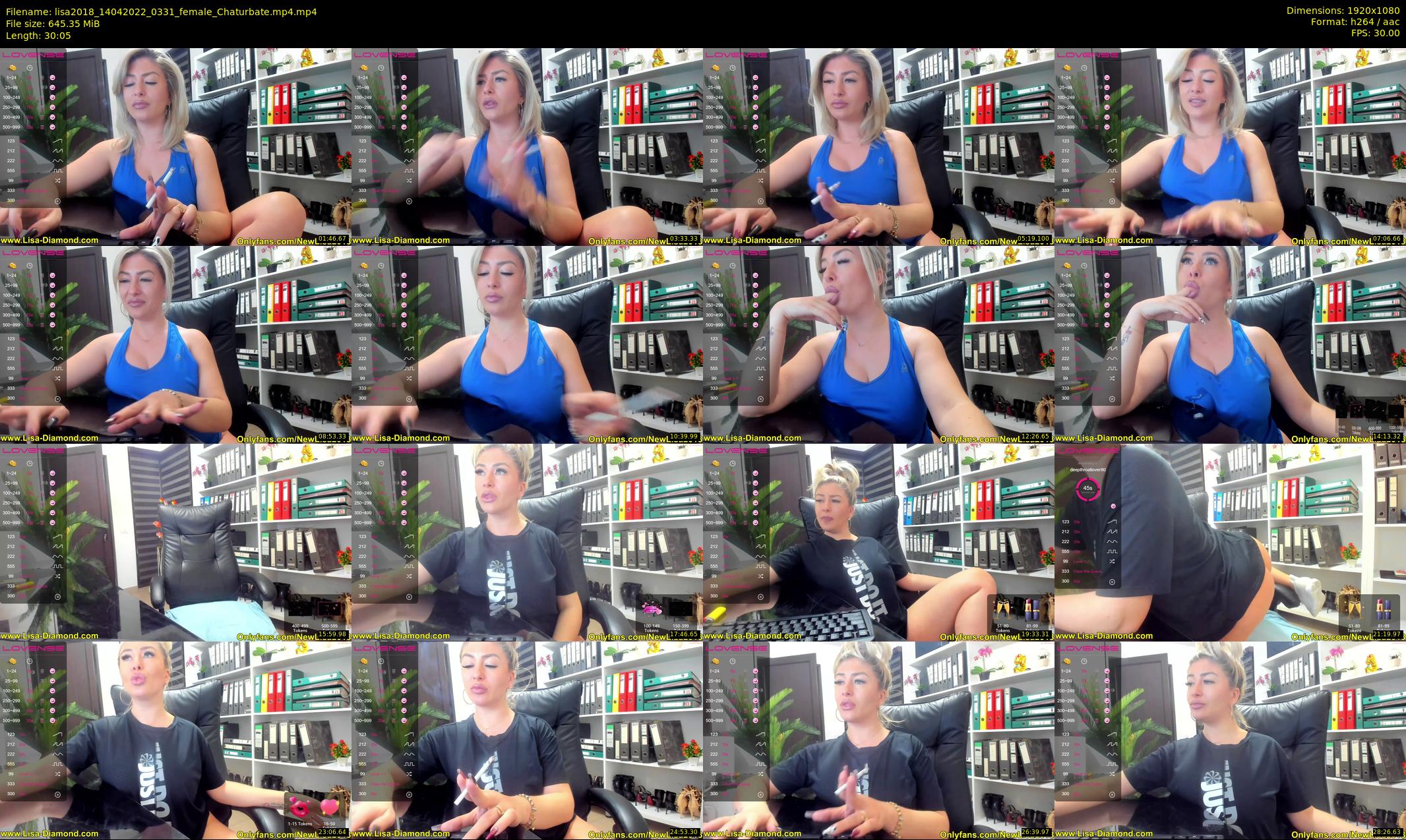 lisa2018 — 31 minute Chaturbate female cam show recording, 1080p, Apr 14, 2022
