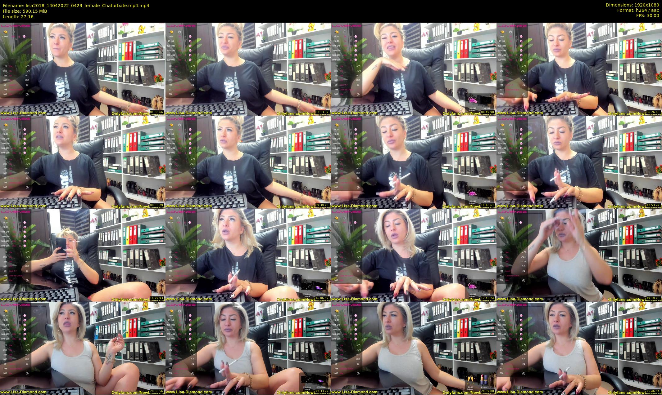 lisa2018 — 28 minute Chaturbate female cam show recording, 1080p, Apr 14, 2022