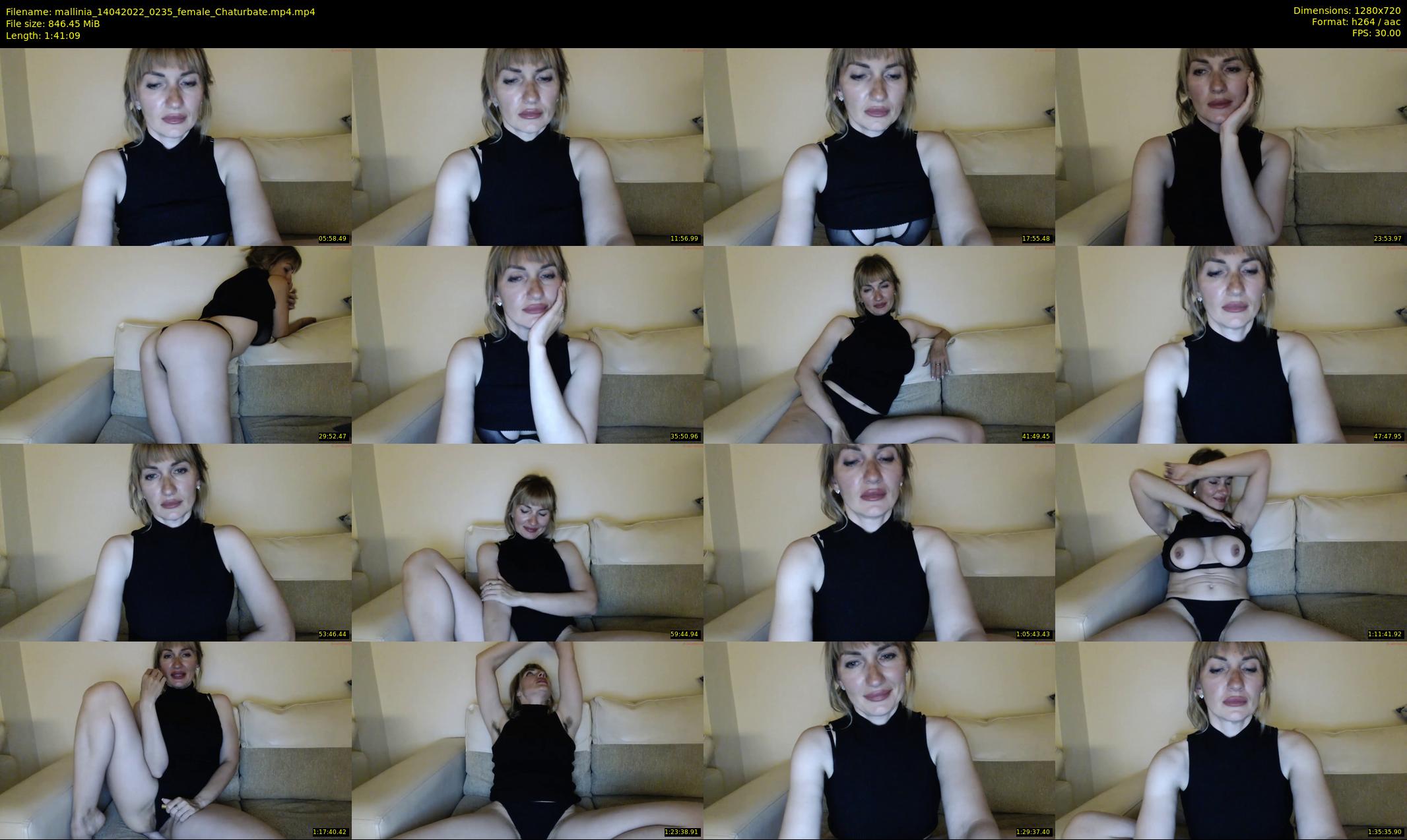 mallinia — 102 minute Chaturbate female cam show recording, 720p, Apr 14, 2022
