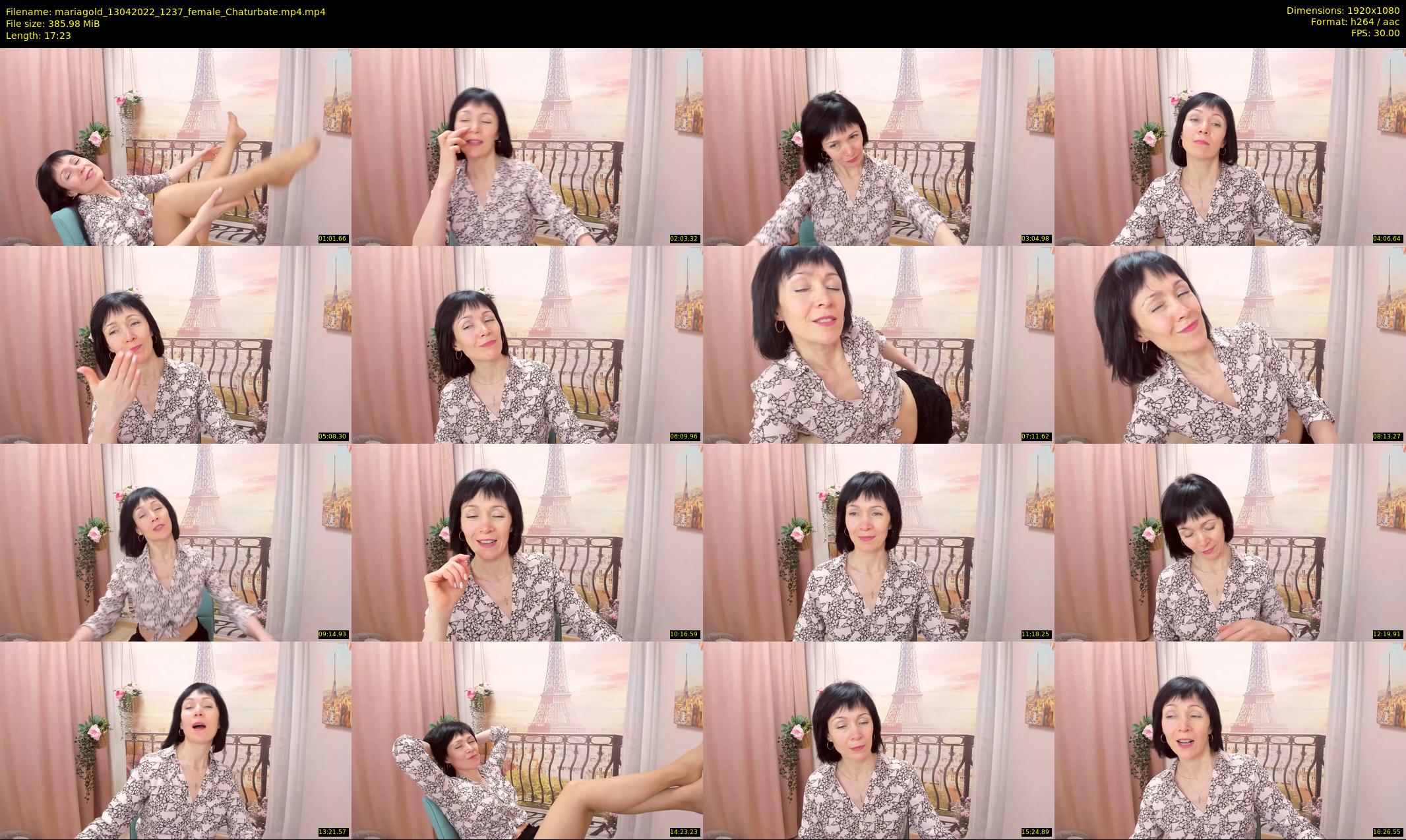 mariagold — 18 minute Chaturbate female cam show recording, 1080p, Apr 13, 2022