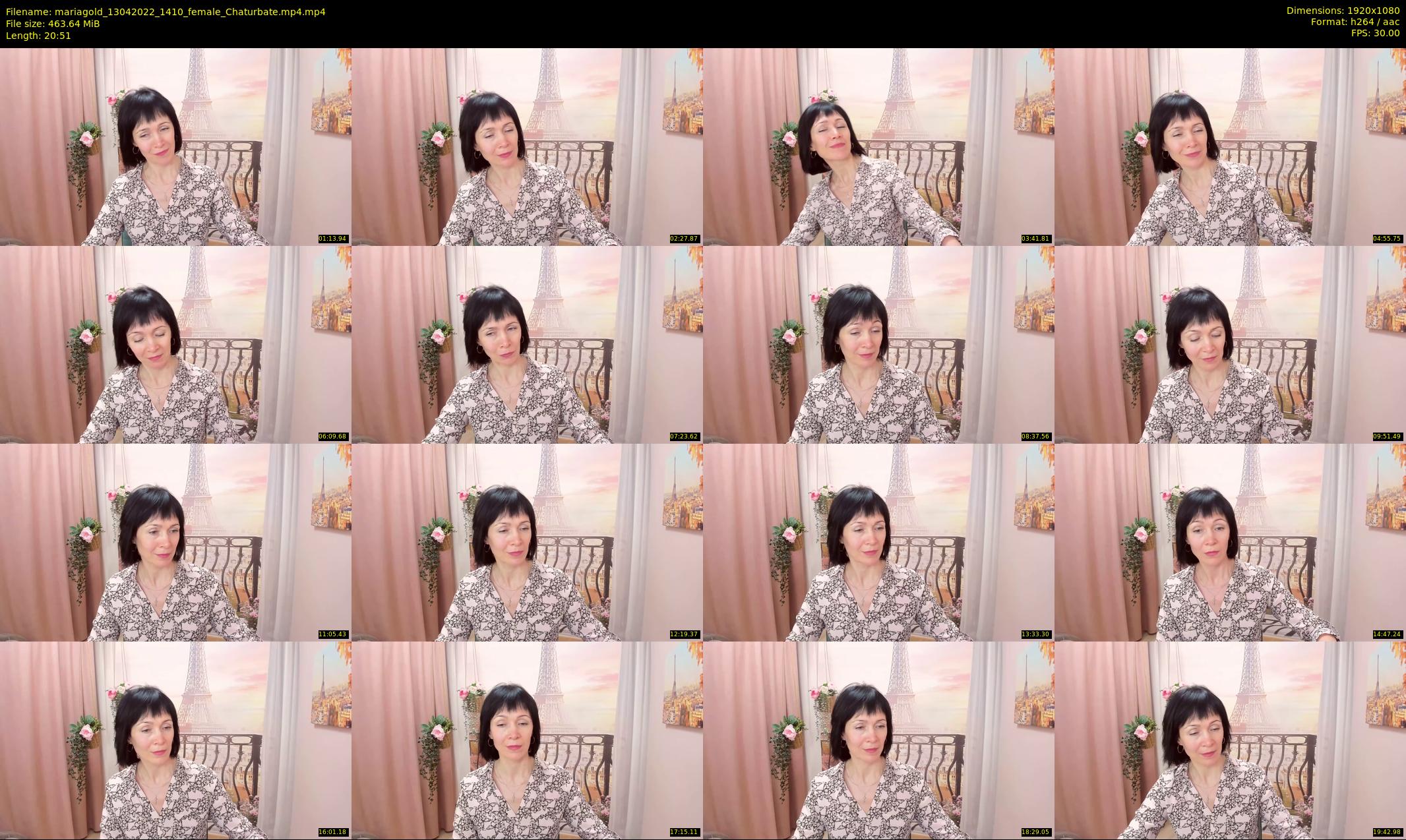 mariagold — 21 minute Chaturbate female cam show recording, 1080p, Apr 13, 2022