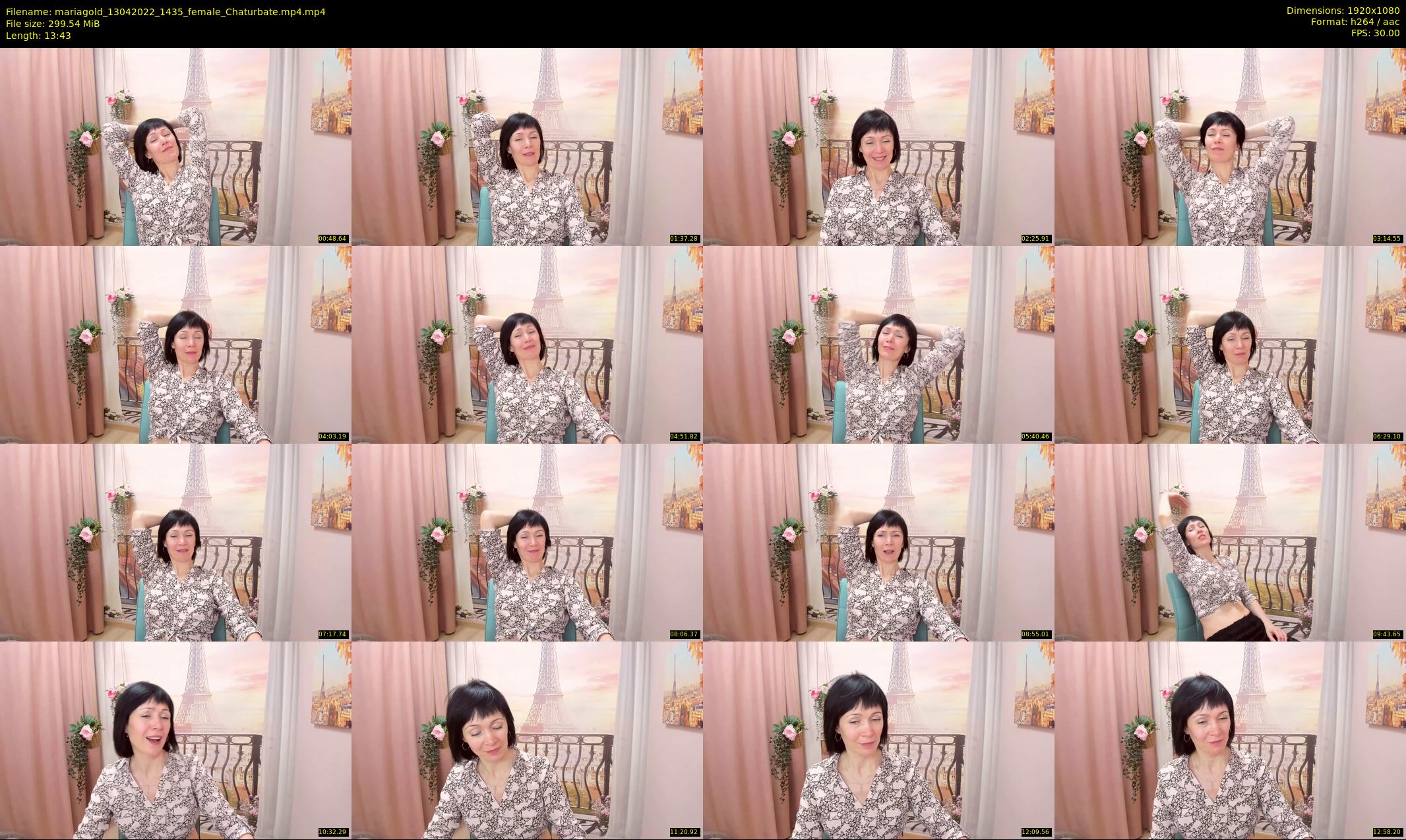 mariagold — 14 minute Chaturbate female cam show recording, 1080p, Apr 13, 2022